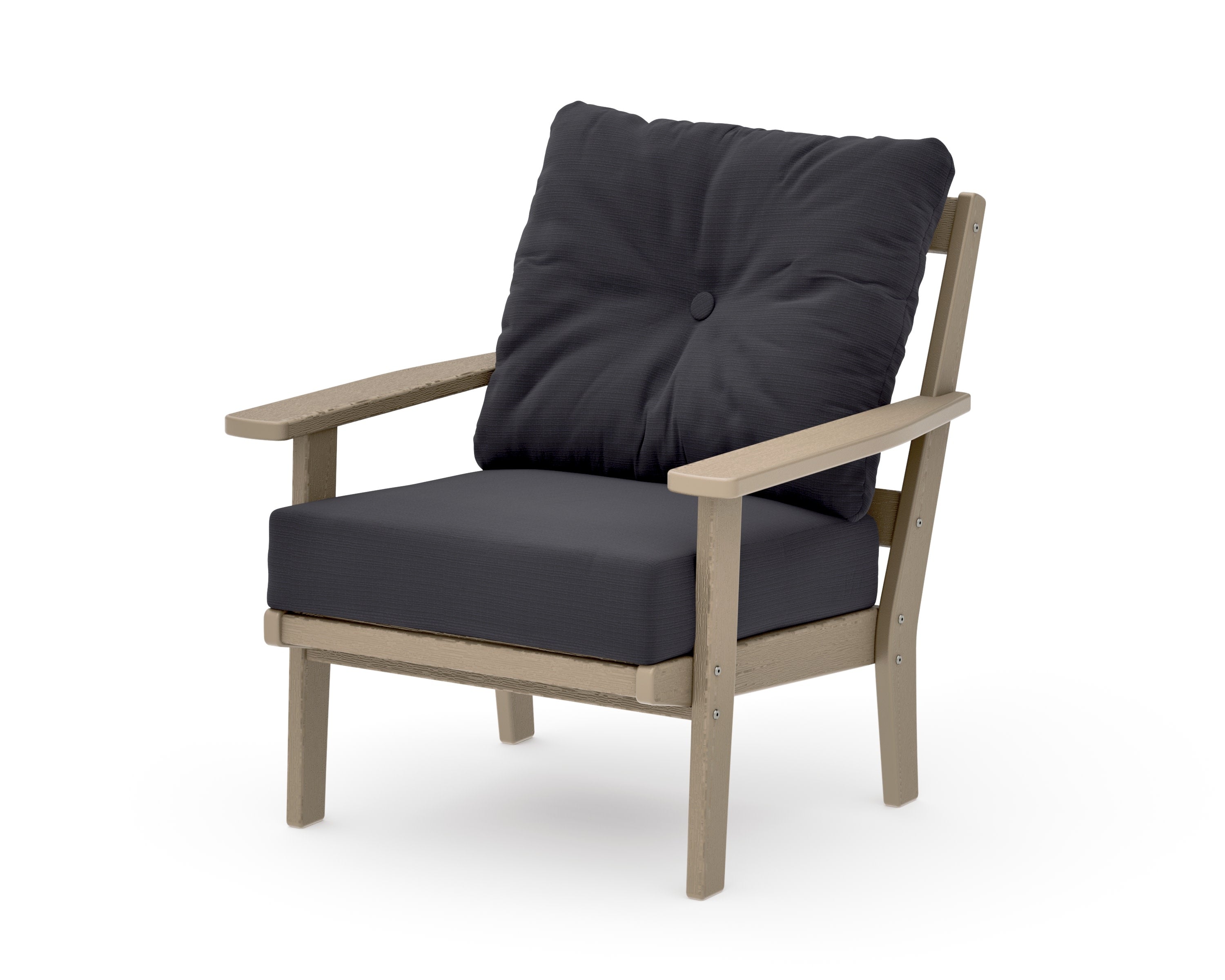 Prairie Deep Seating Chair in Vintage Sahara / Midnight Linen