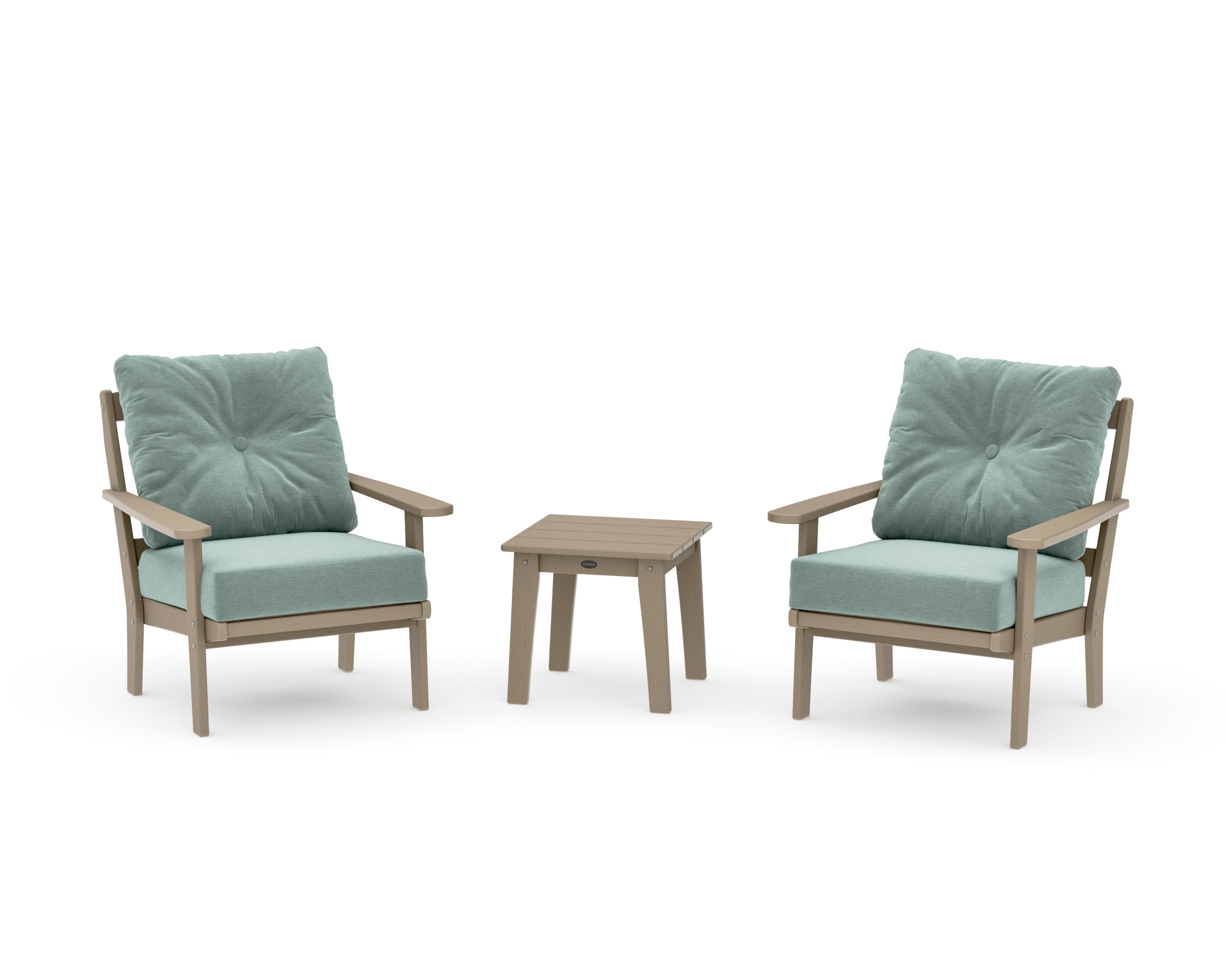 Mission 3-Piece Deep Seating Set in Vintage Sahara / Glacier Spa