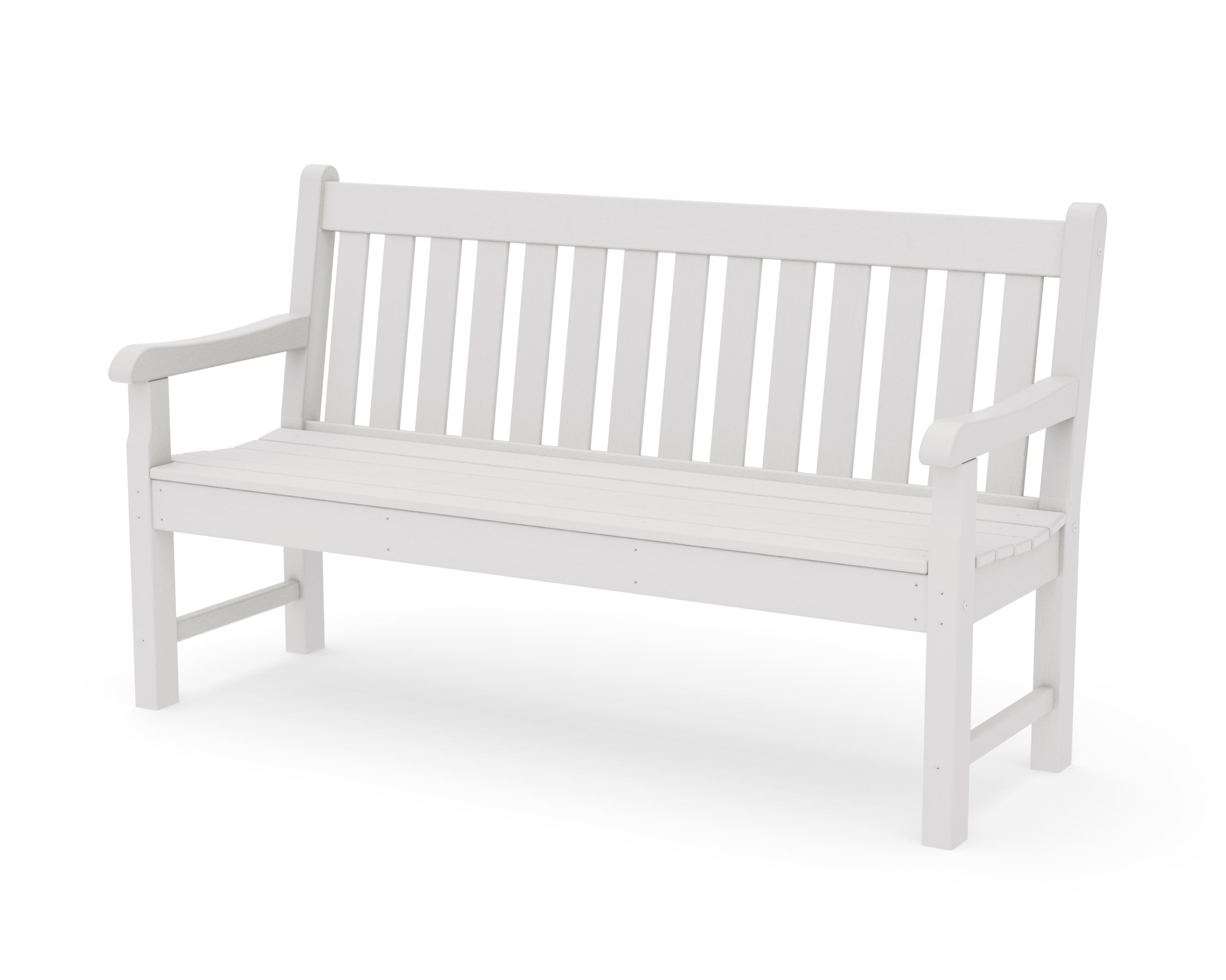 Rockford 60" Bench in Vintage White