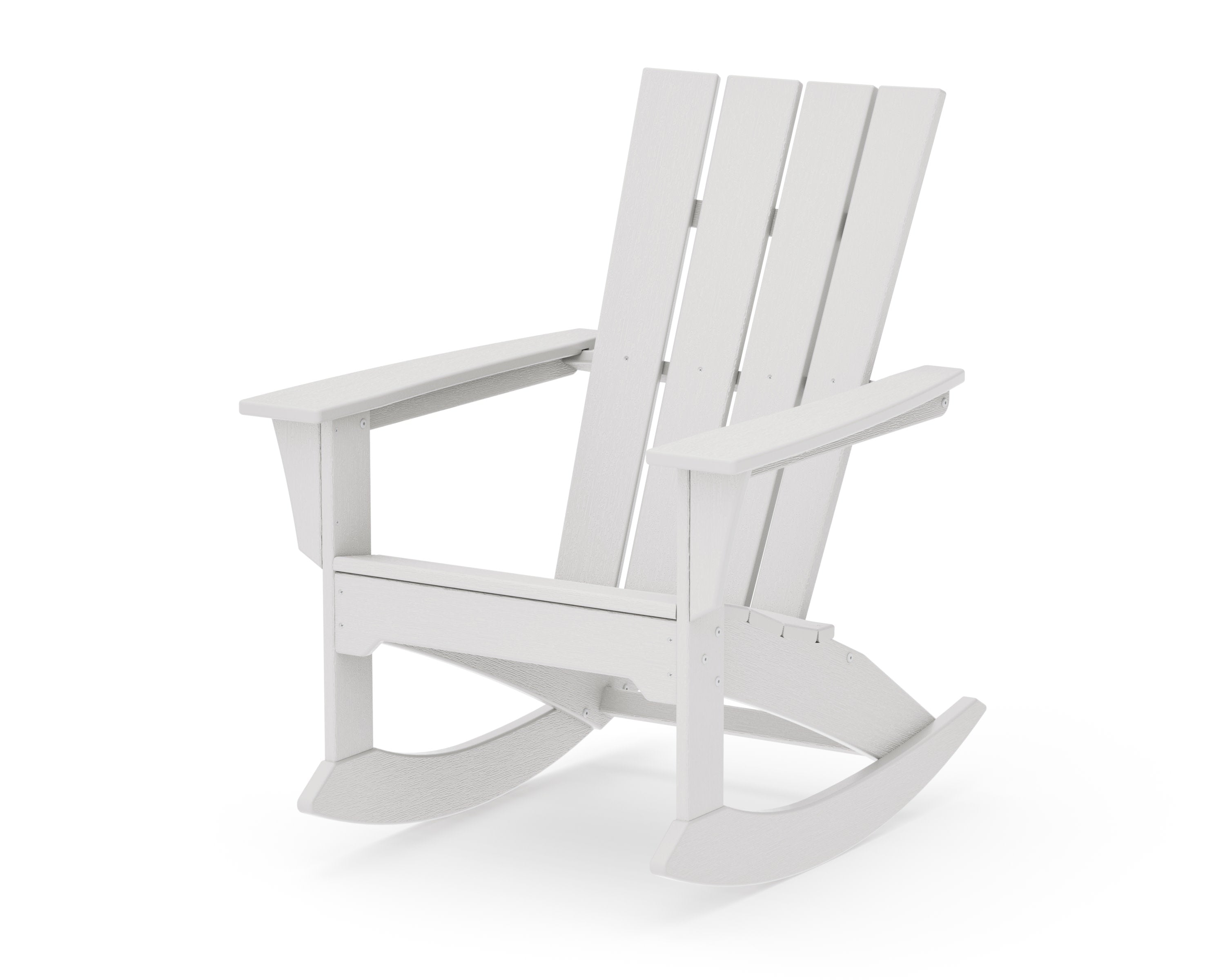 Quattro Adirondack Rocking Chair in Vintage White