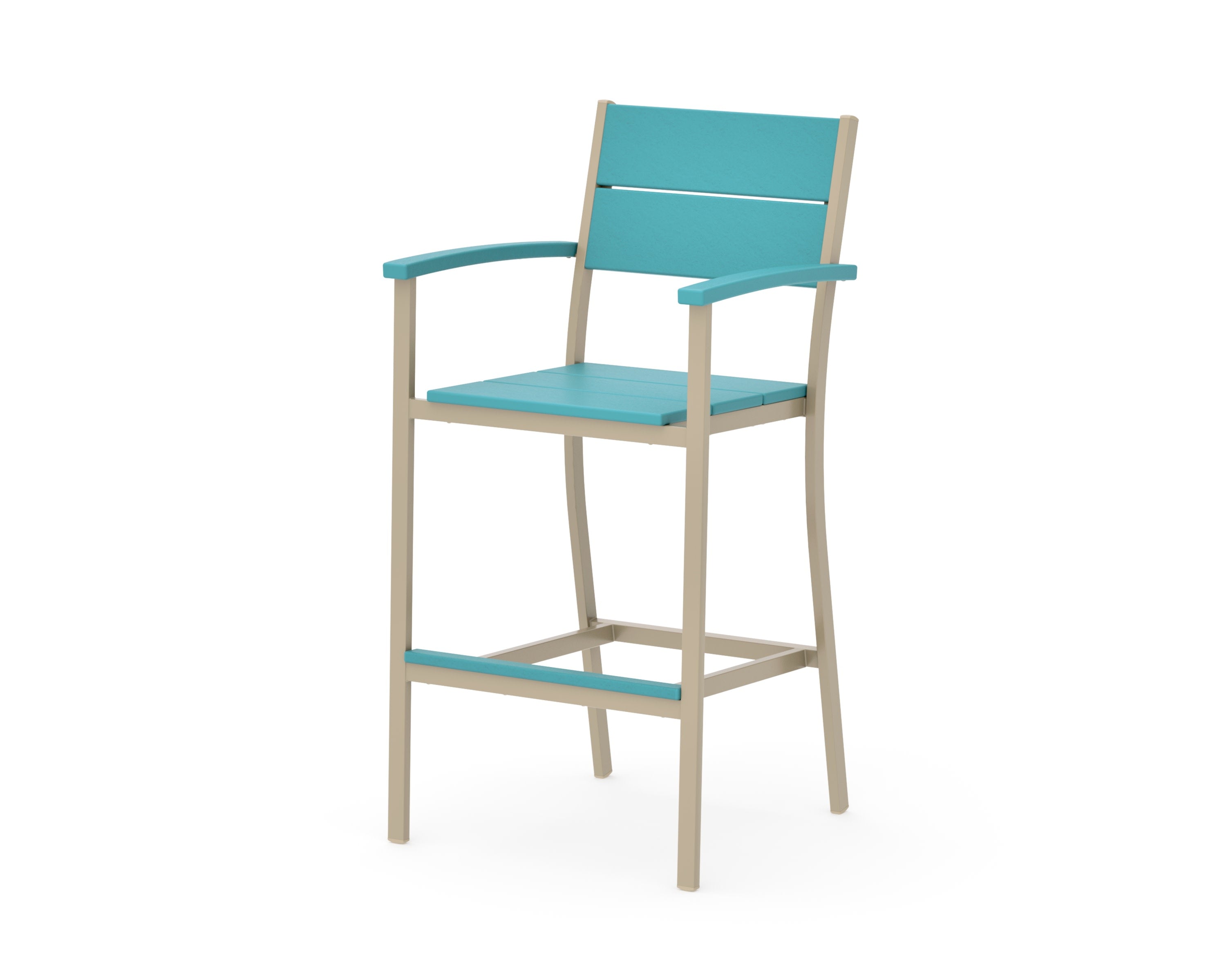Main Street Bar Arm Chair in Sand / Aruba