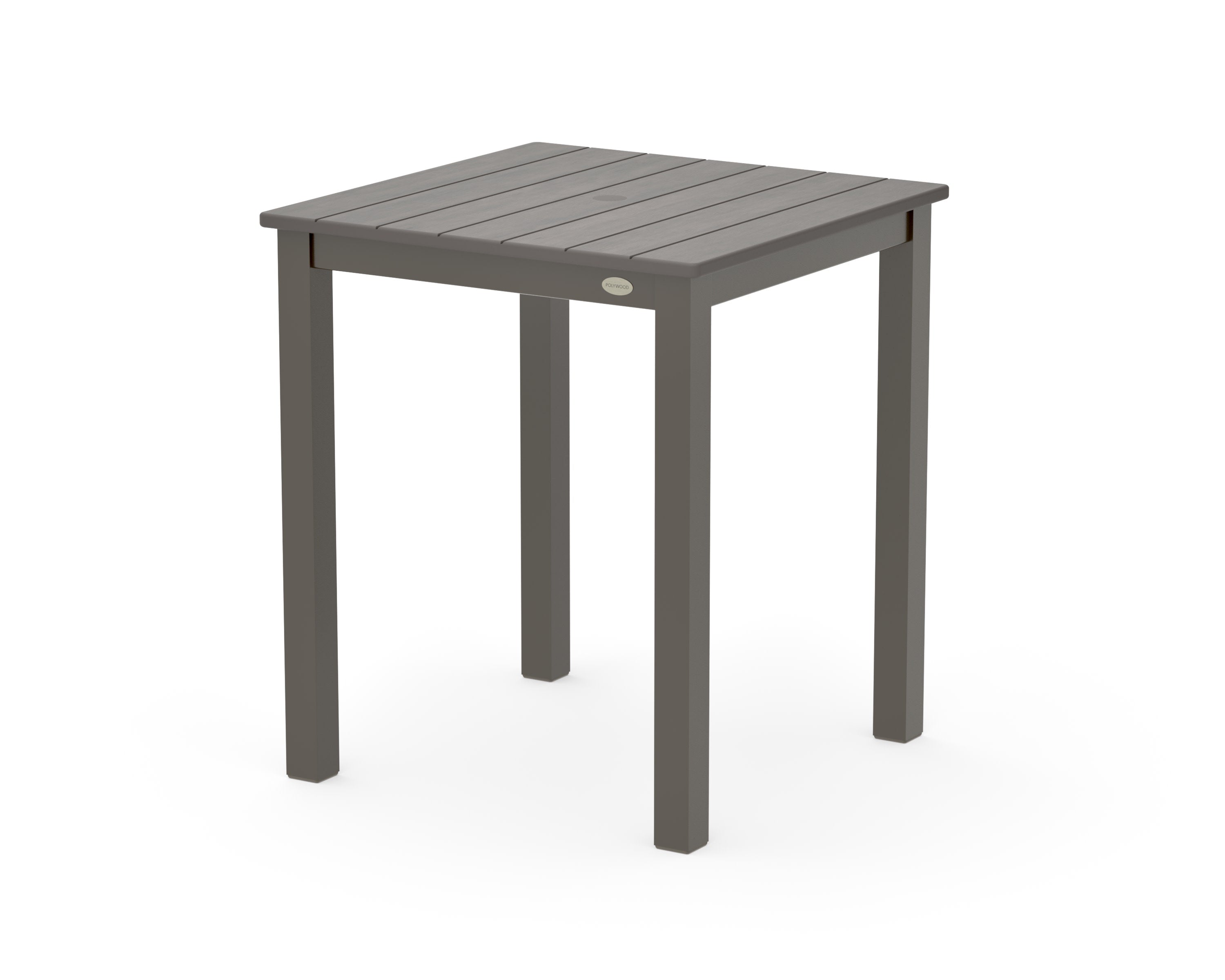 Main Street 26 x 26 Dining Table in Bronze / Driftwood