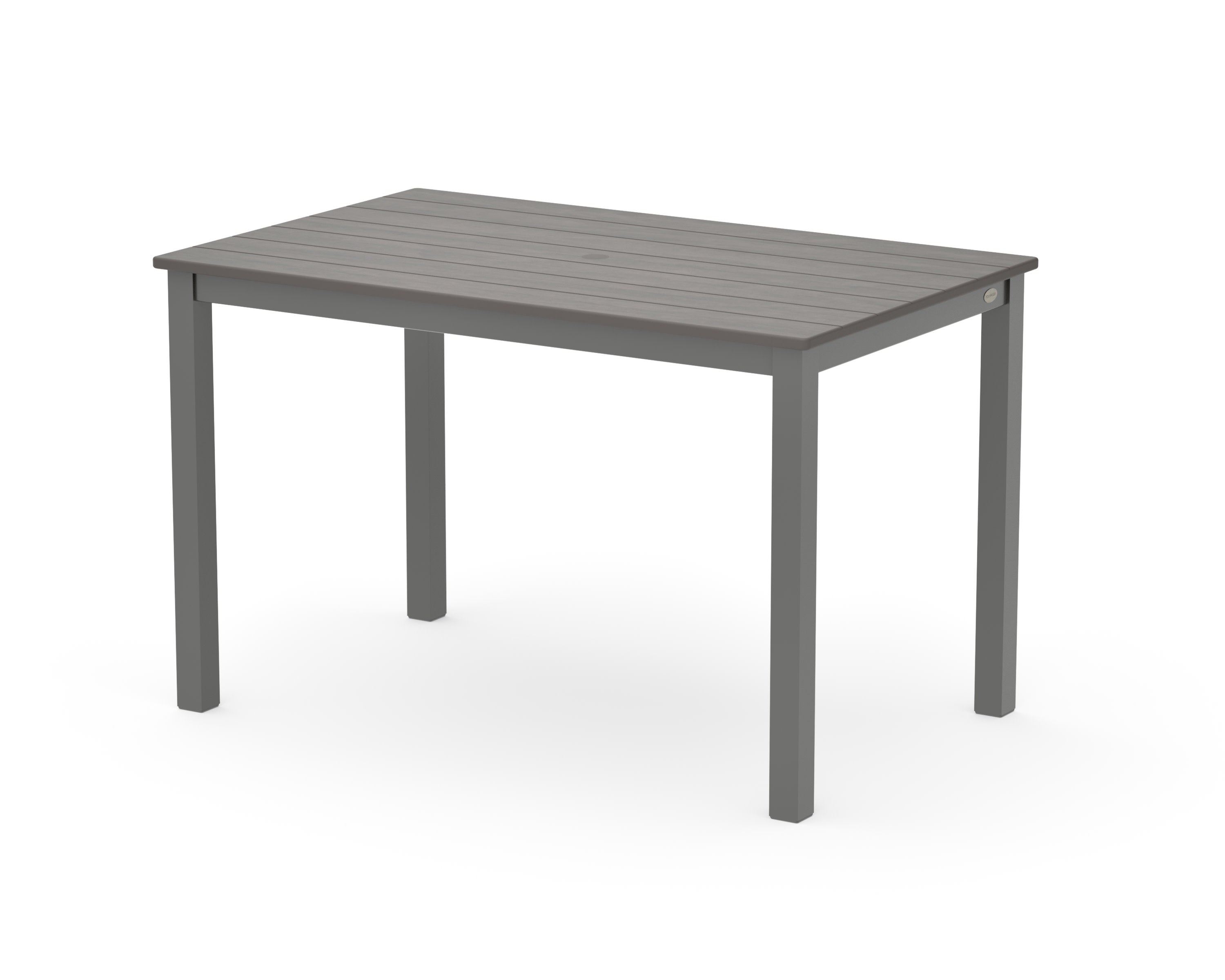 Main Street 30 x 48 Dining Table in Charcoal / Driftwood