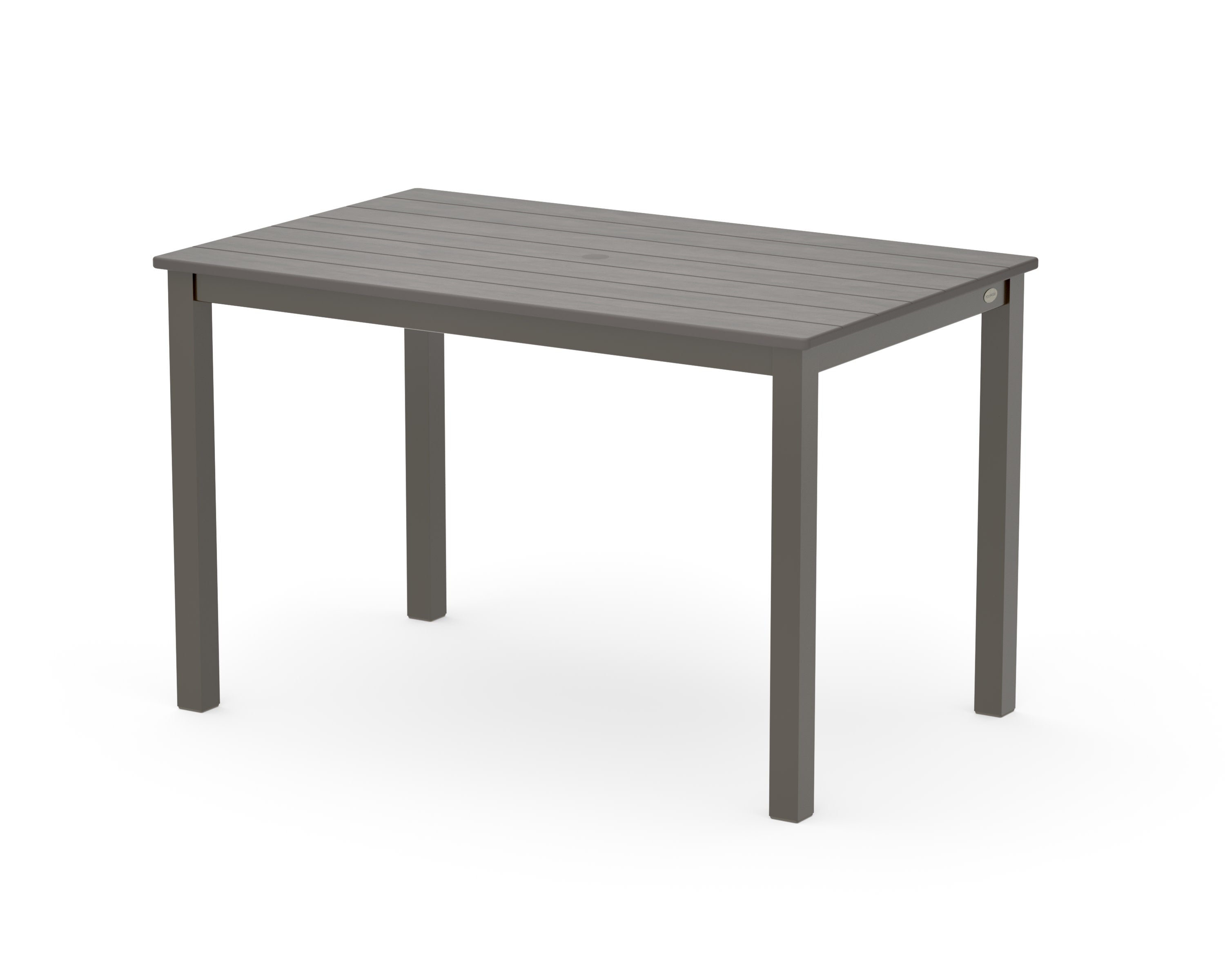 Main Street 30 x 48 Dining Table in Bronze / Driftwood