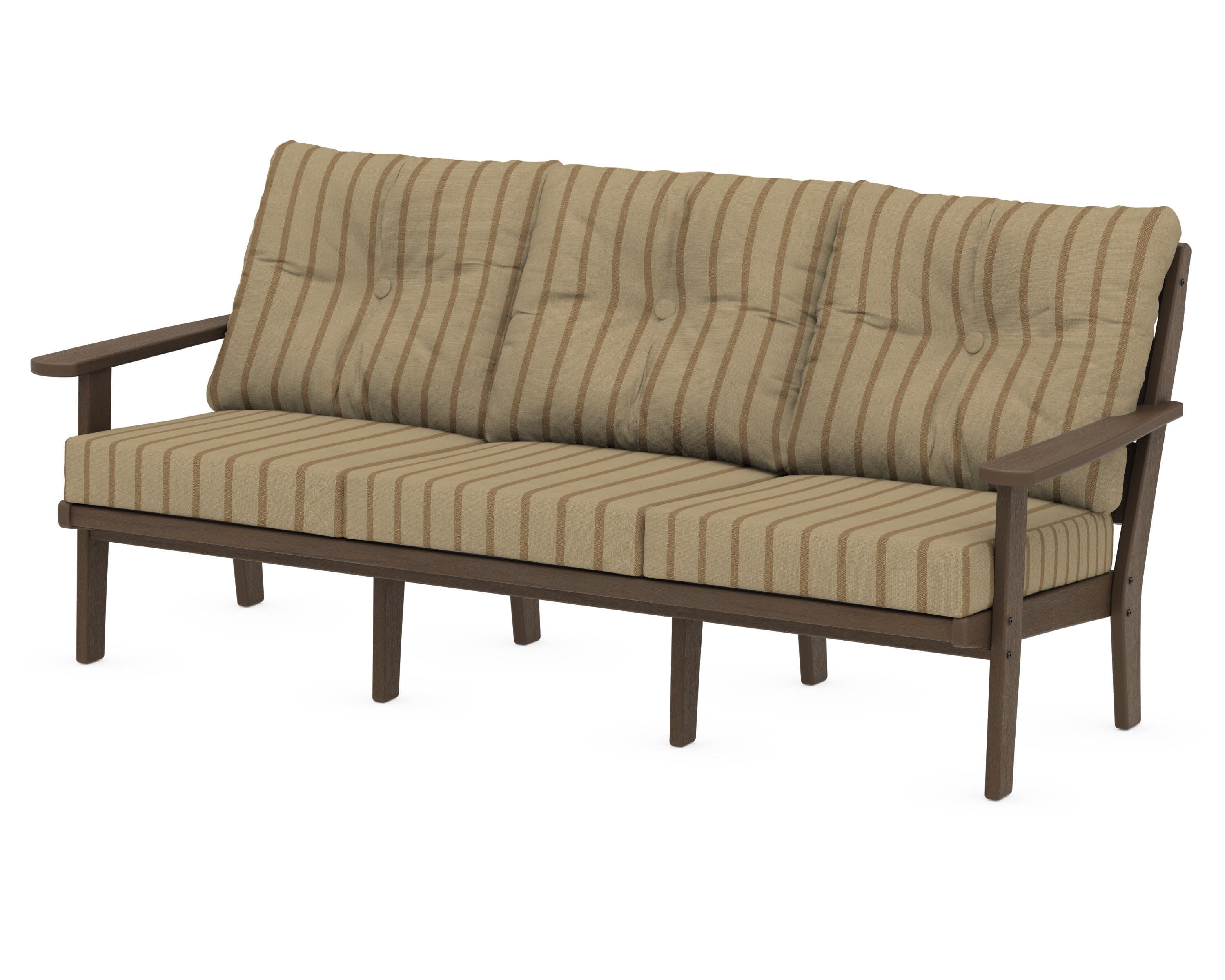 Lakeside Deep Seating Sofa in Kona / Unwind Driftwood