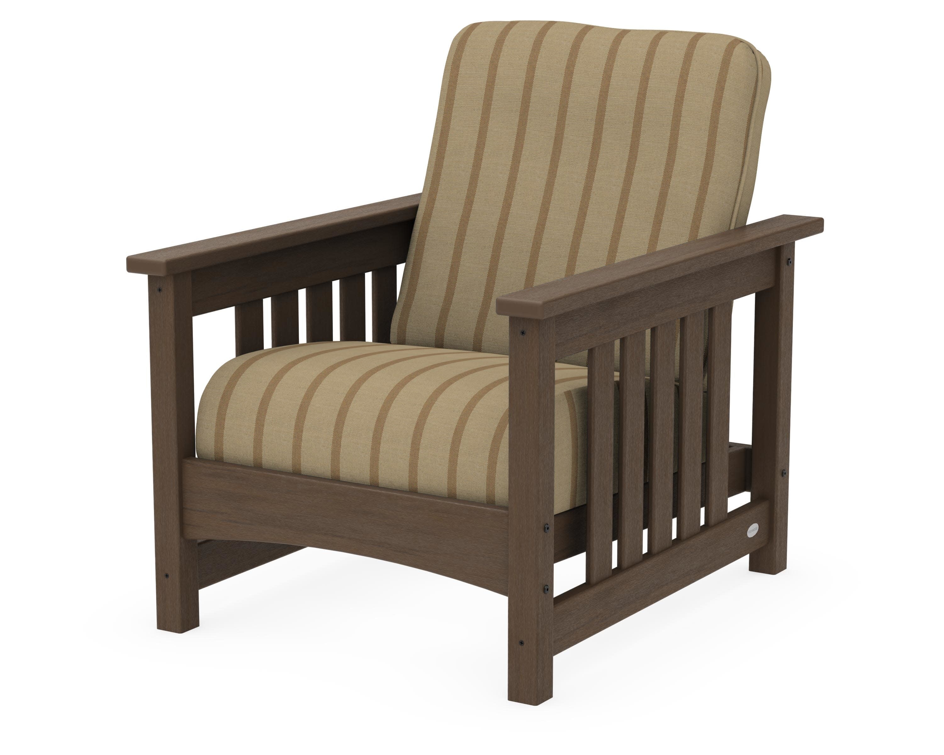 Club Mission Chair in Kona / Unwind Driftwood