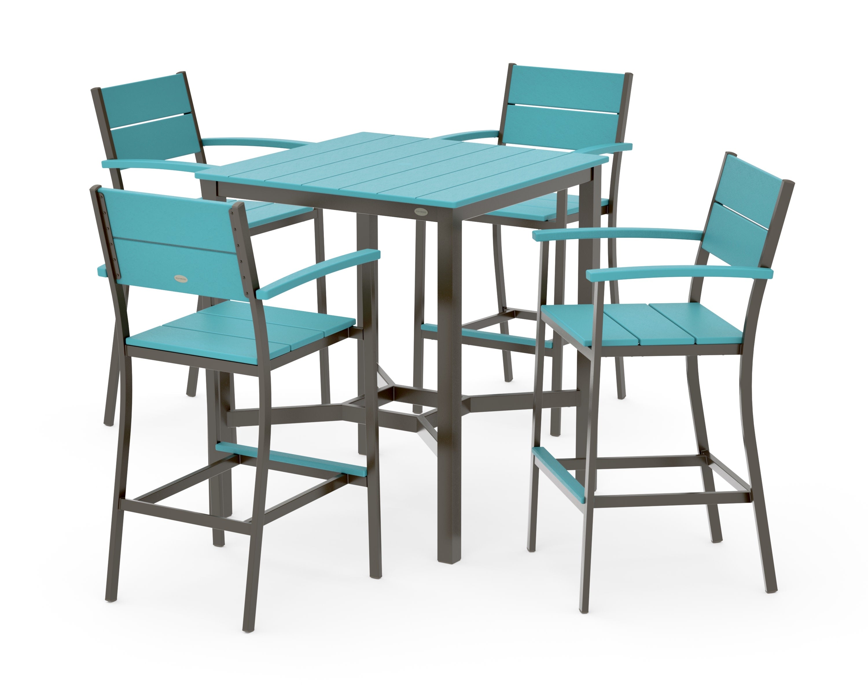 Main Street 5-Piece Bar Set in Bronze / Aruba