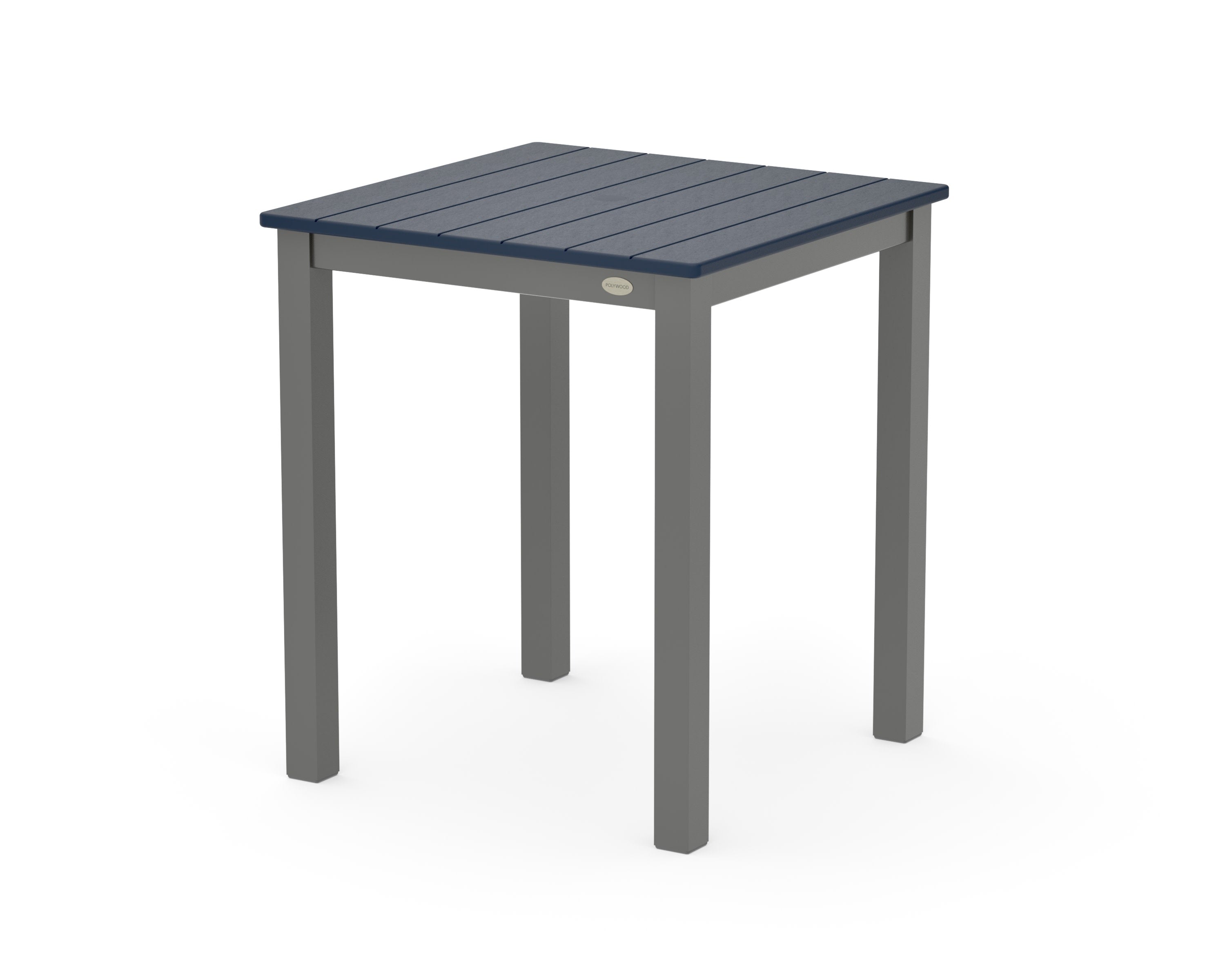 Main Street 26 x 26 Dining Table in Charcoal / Navy