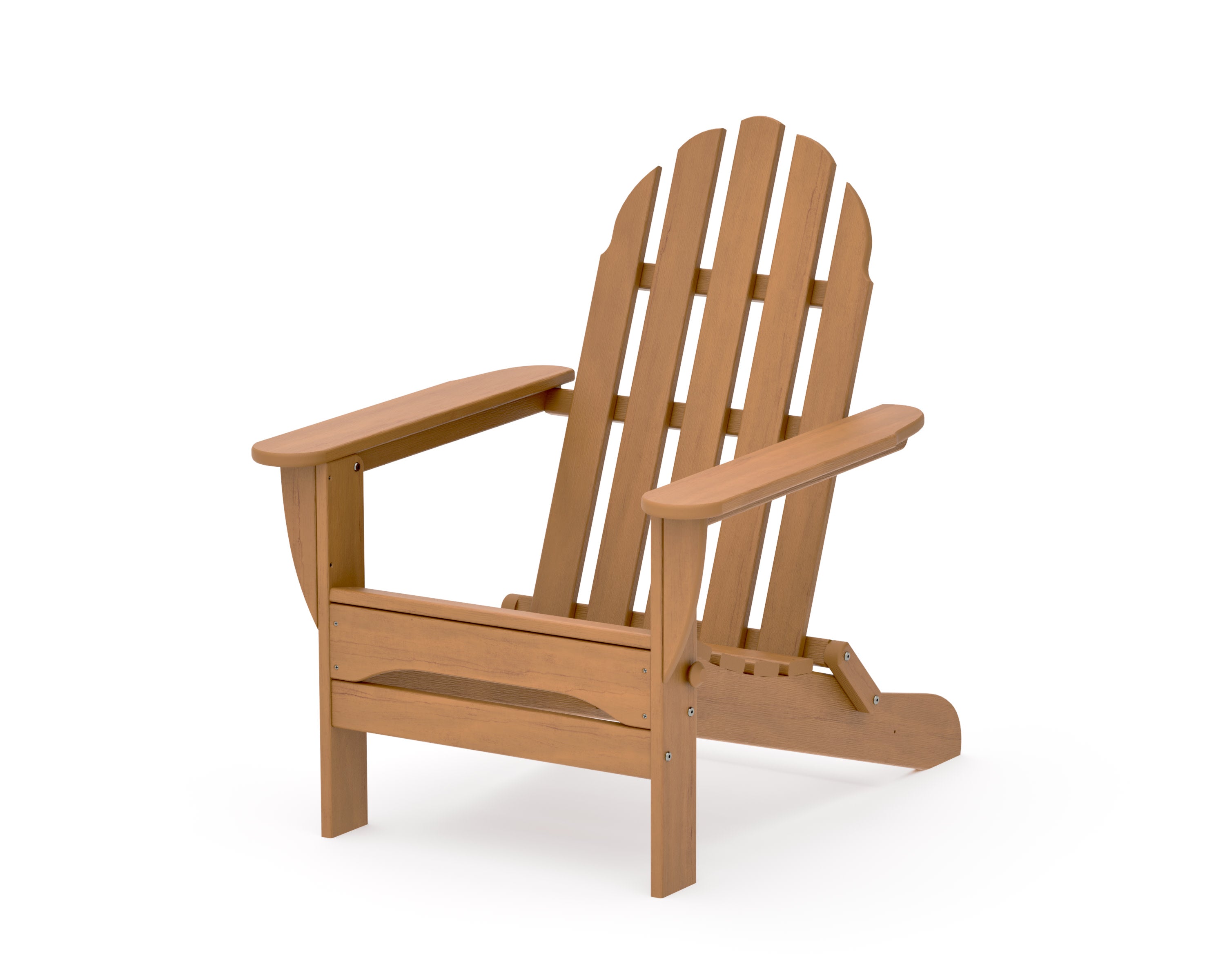 Classic Folding Adirondack Chair in Natural
