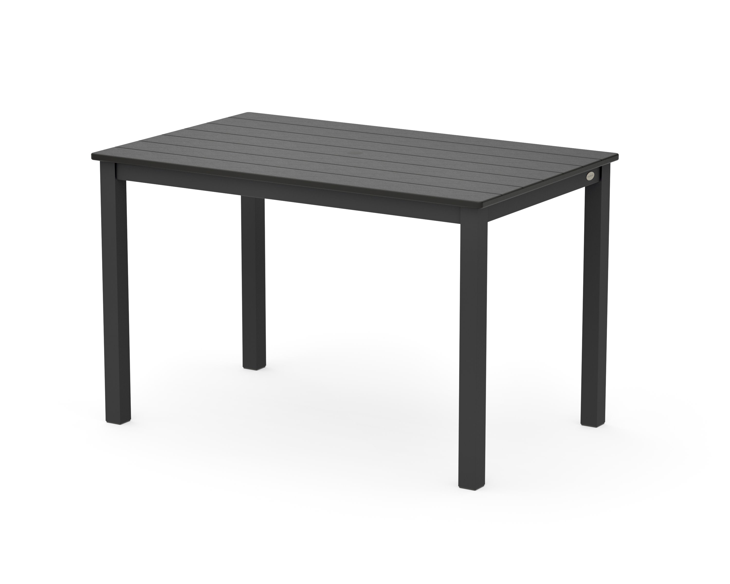 Main Street 30 x 48 Dining Table in Black / Black