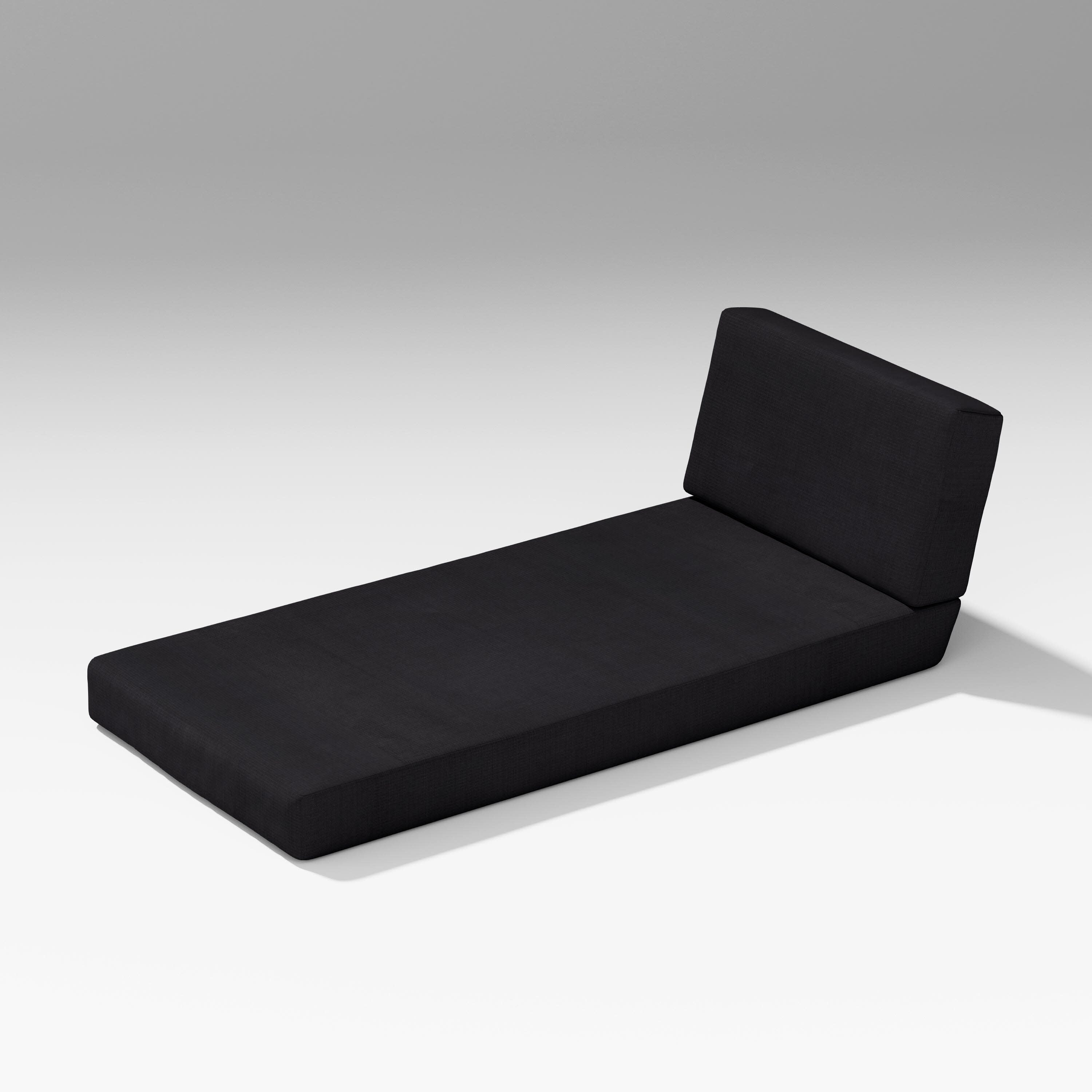 Latitude Modular Chaise Seat/Back Combo in Midnight Linen