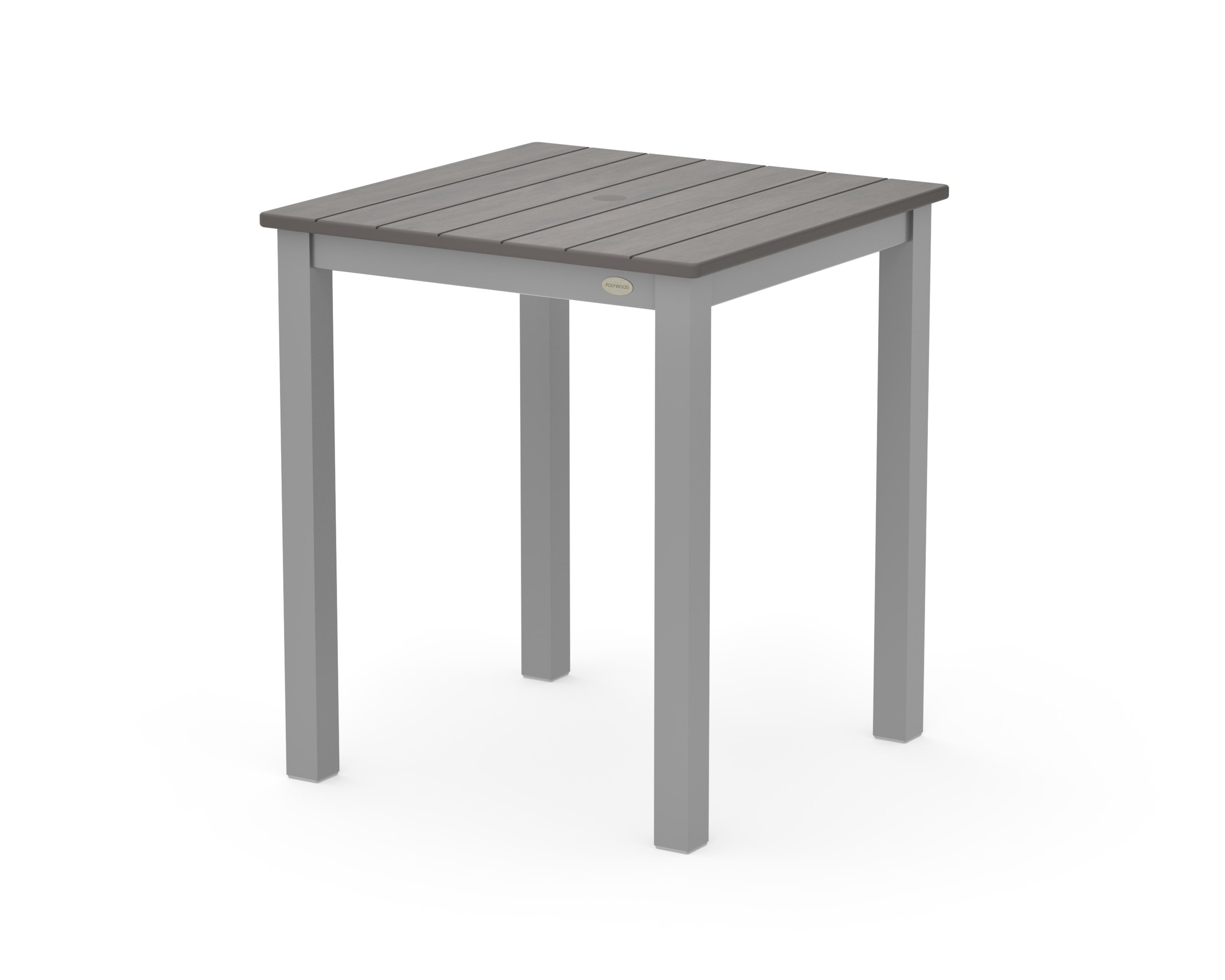 Main Street 26 x 26 Dining Table in Silver / Driftwood