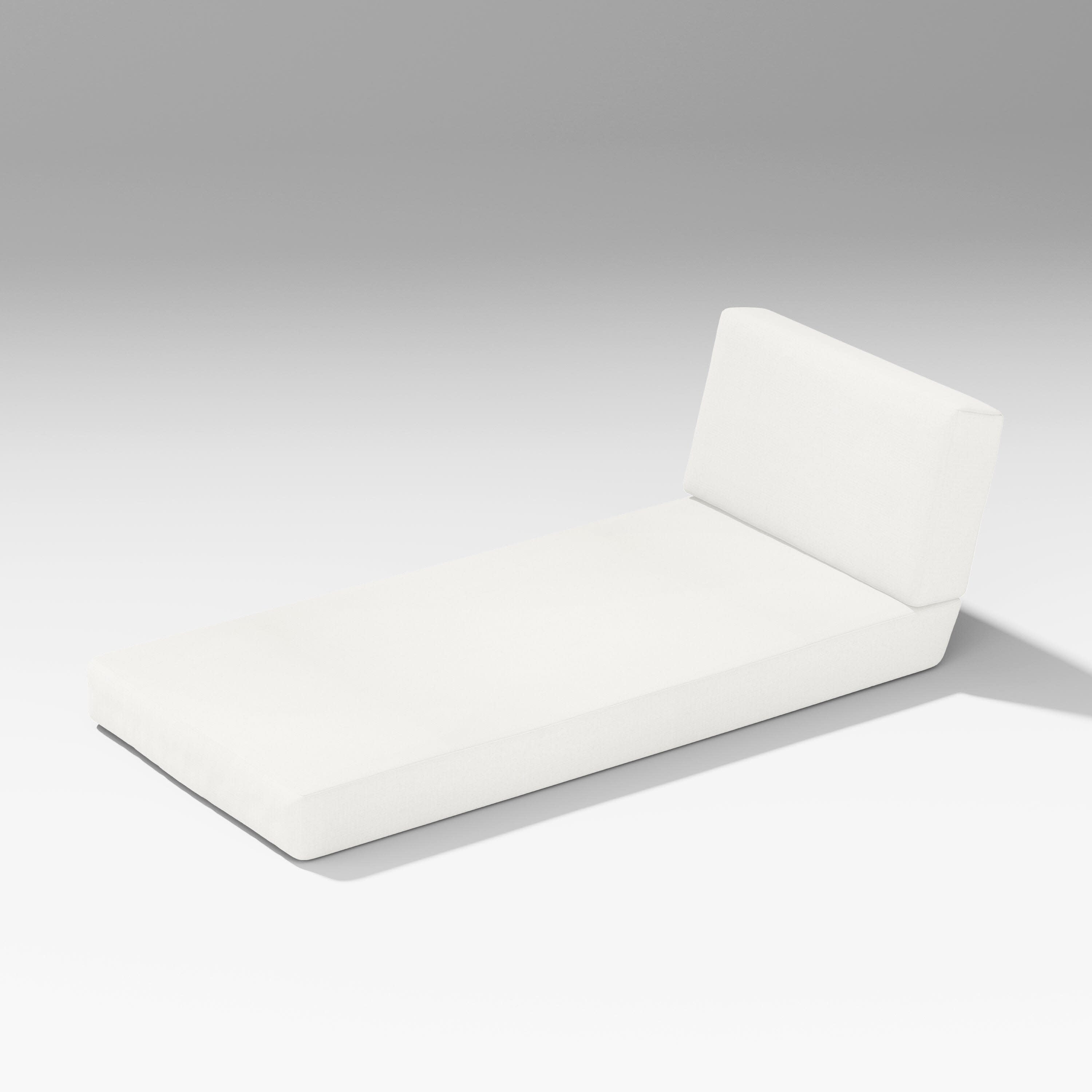 Latitude Modular Chaise Seat/Back Combo in Natural Linen