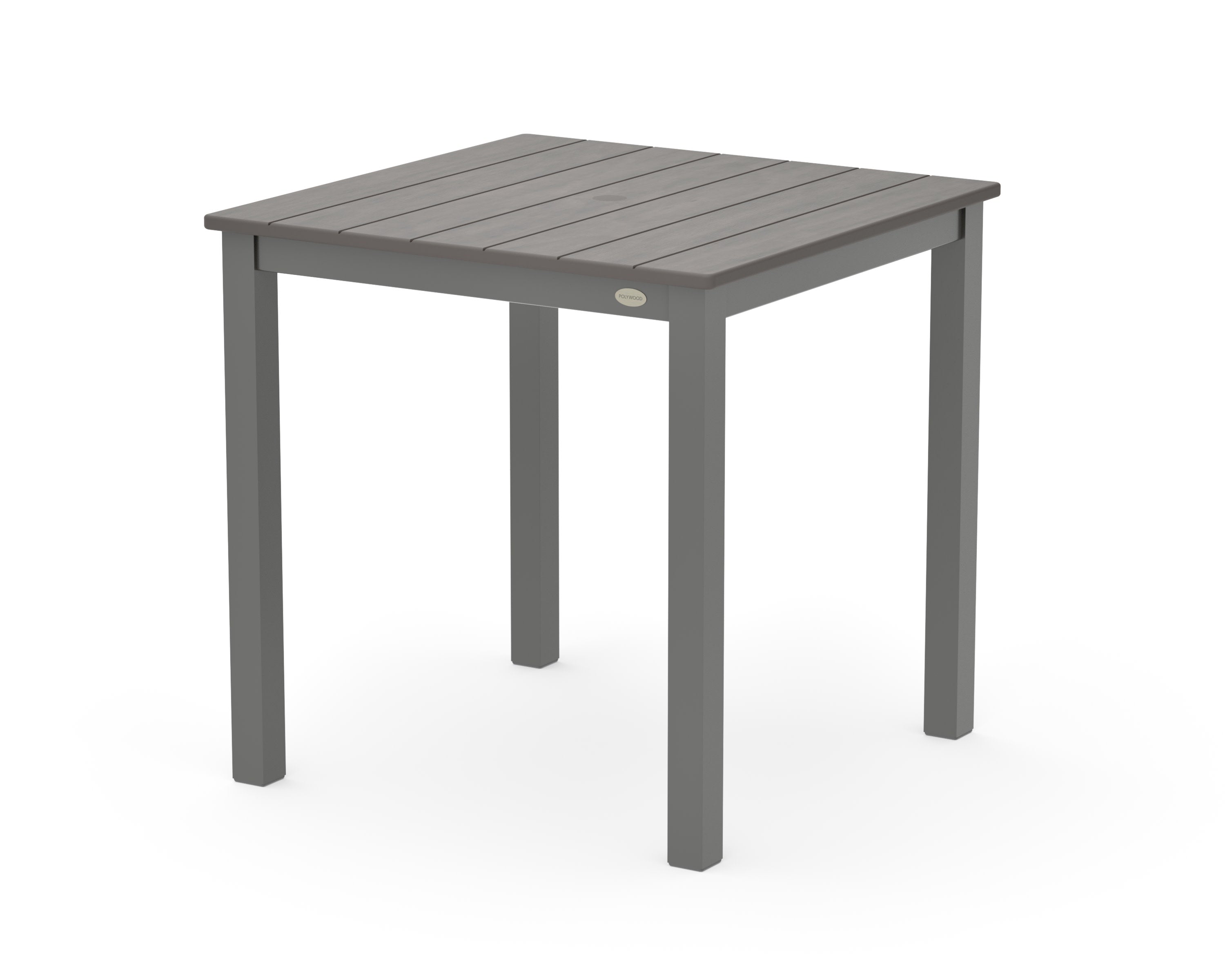 Main Street 30 x 30 Dining Table in Charcoal / Driftwood