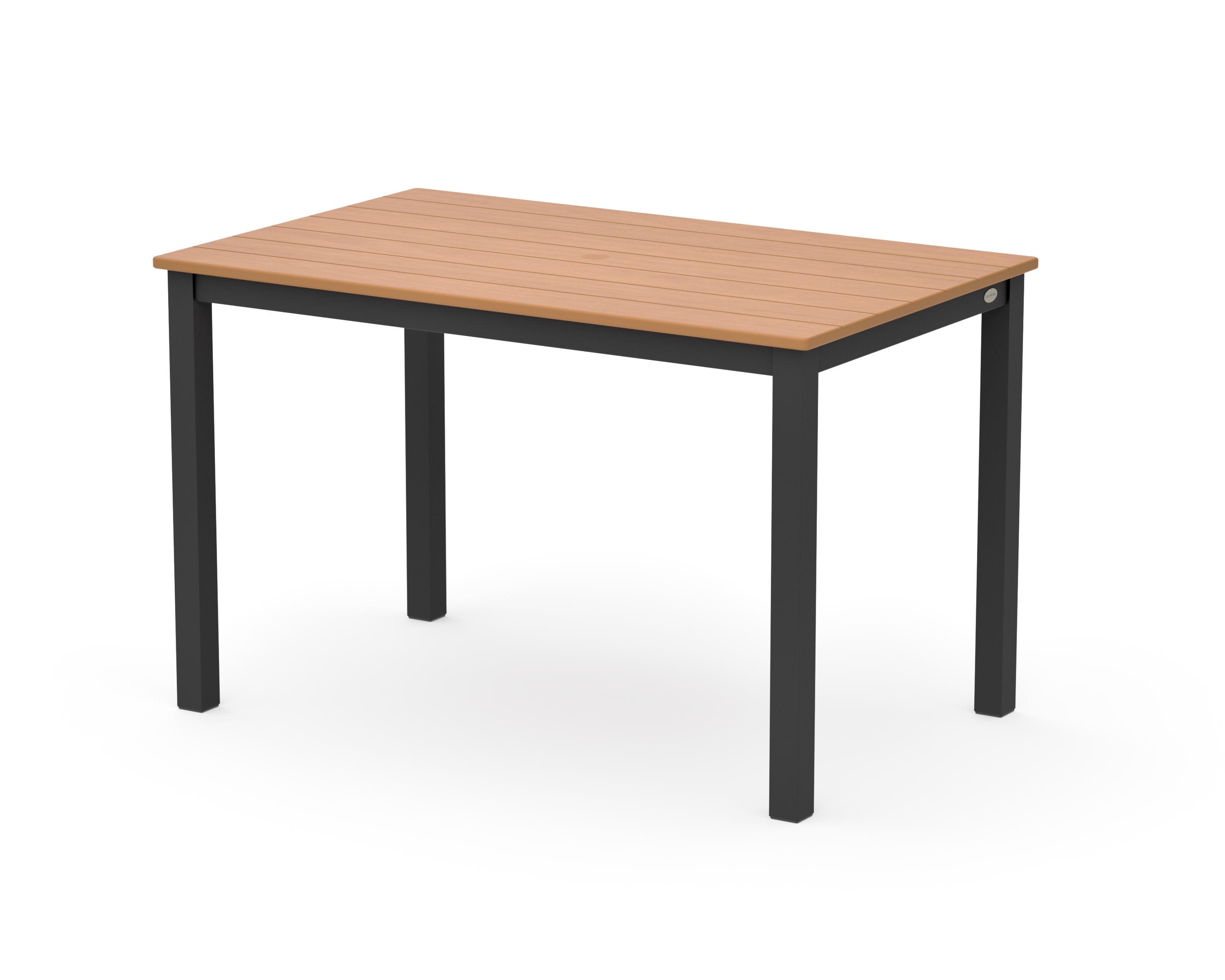 Main Street 30 x 48 Dining Table in Black / Natural