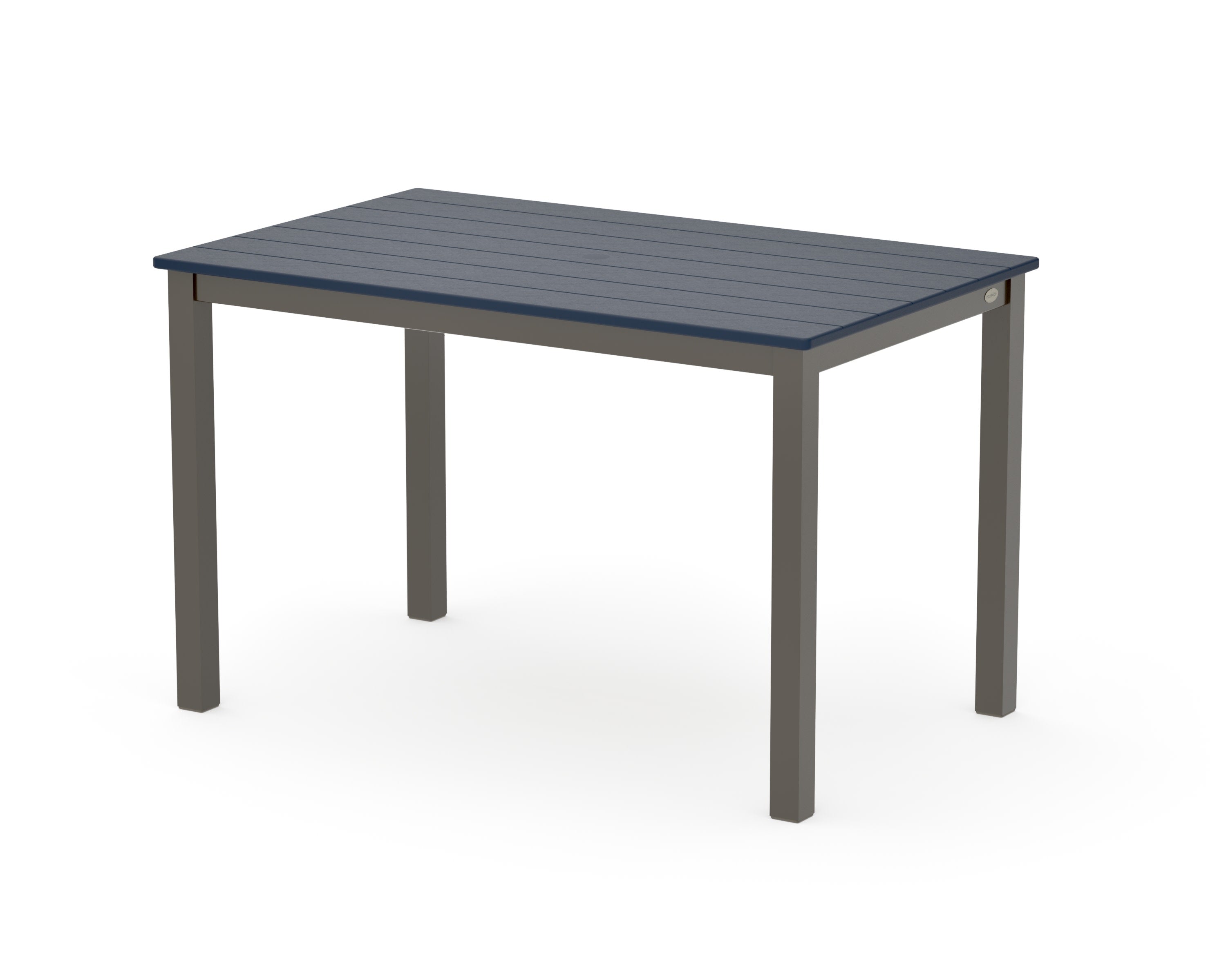 Main Street 30 x 48 Dining Table in Bronze / Navy