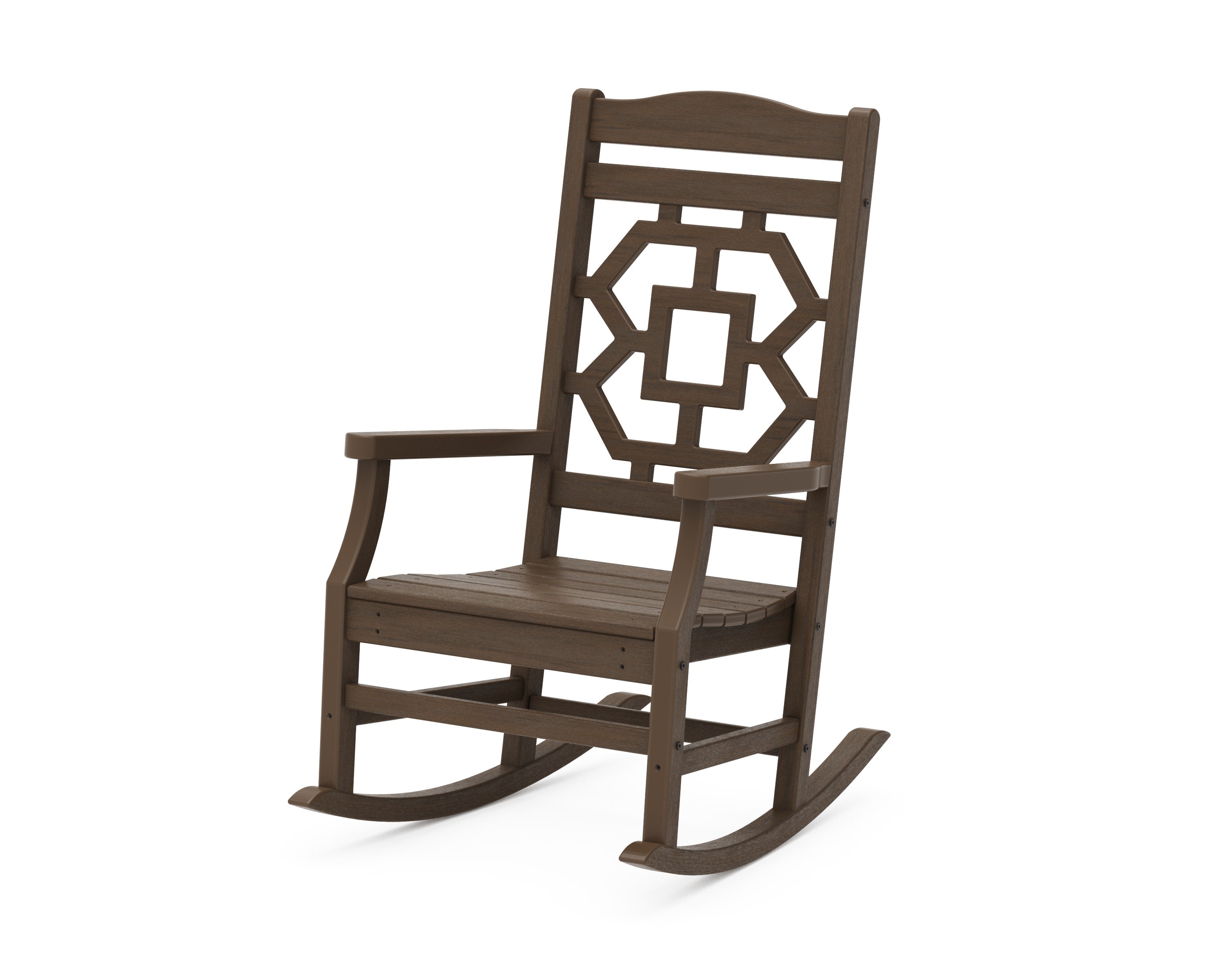 Chinoiserie Rocking Chair in Kona