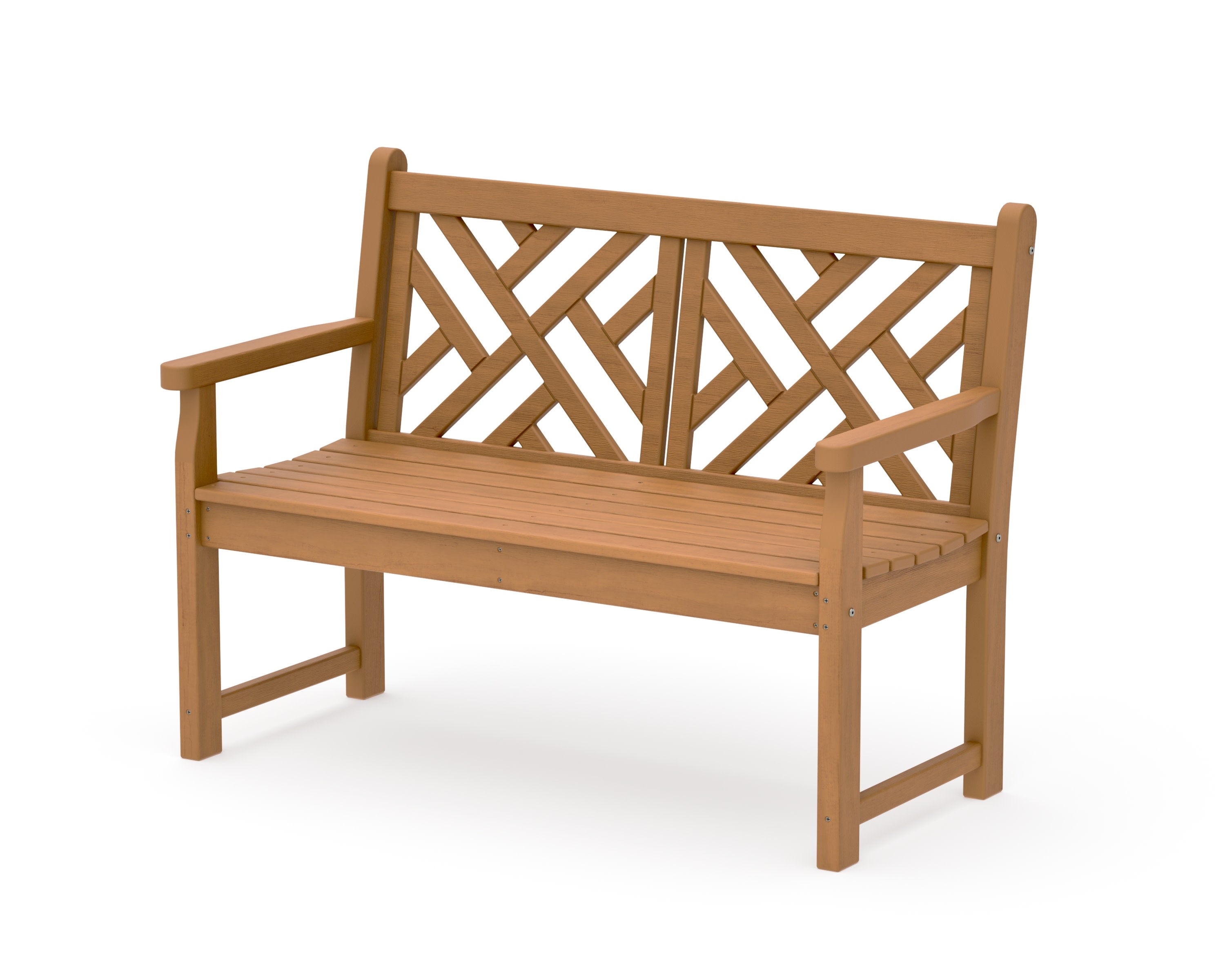 Chippendale 48" Bench in Natural