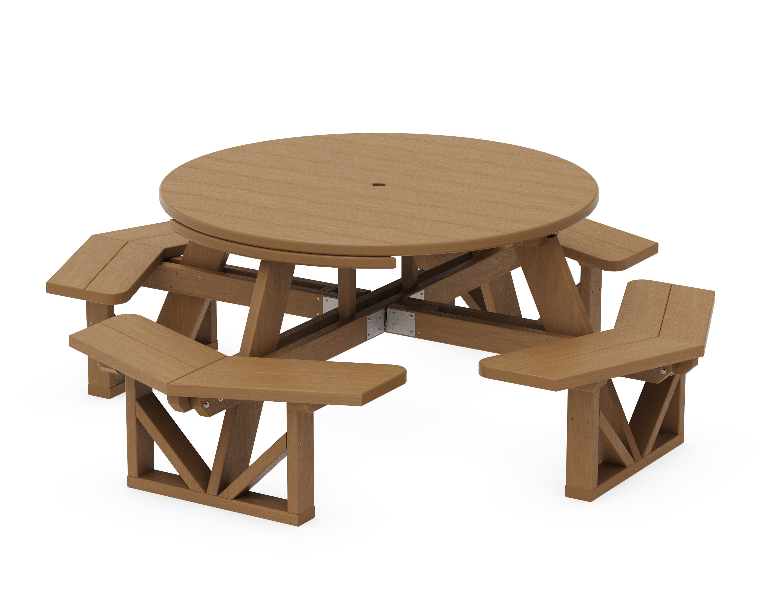 Park 53" Octagon Table in Natural
