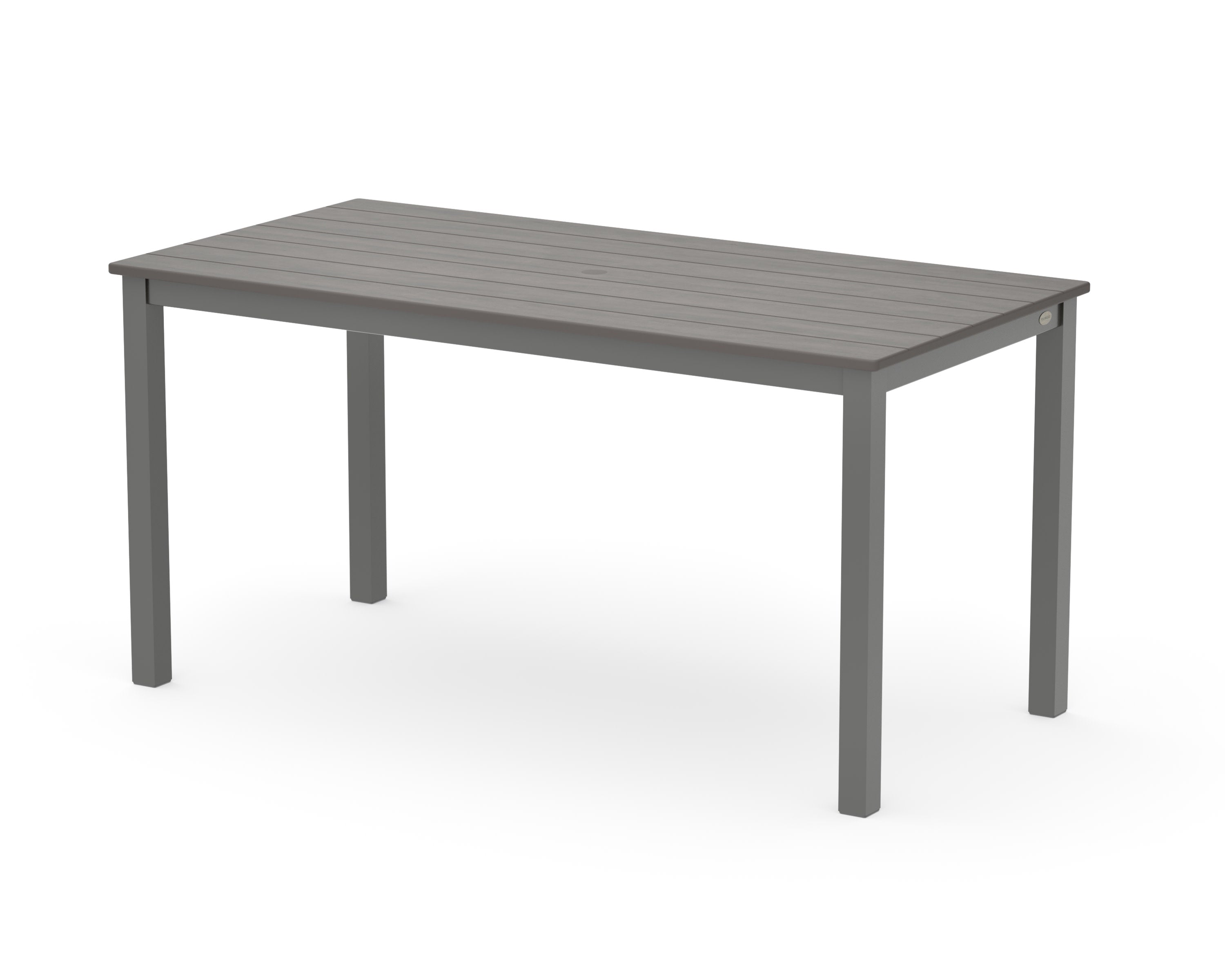 Main Street 30 x 60 Dining Table in Charcoal / Driftwood
