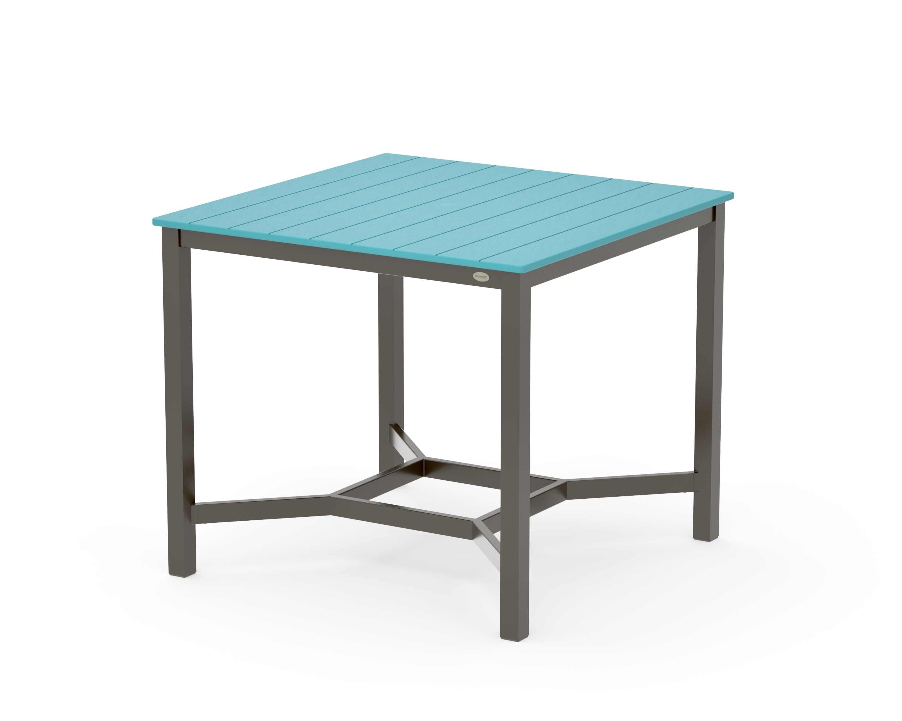 Main Street 42 x 42 Counter Table in Bronze / Aruba