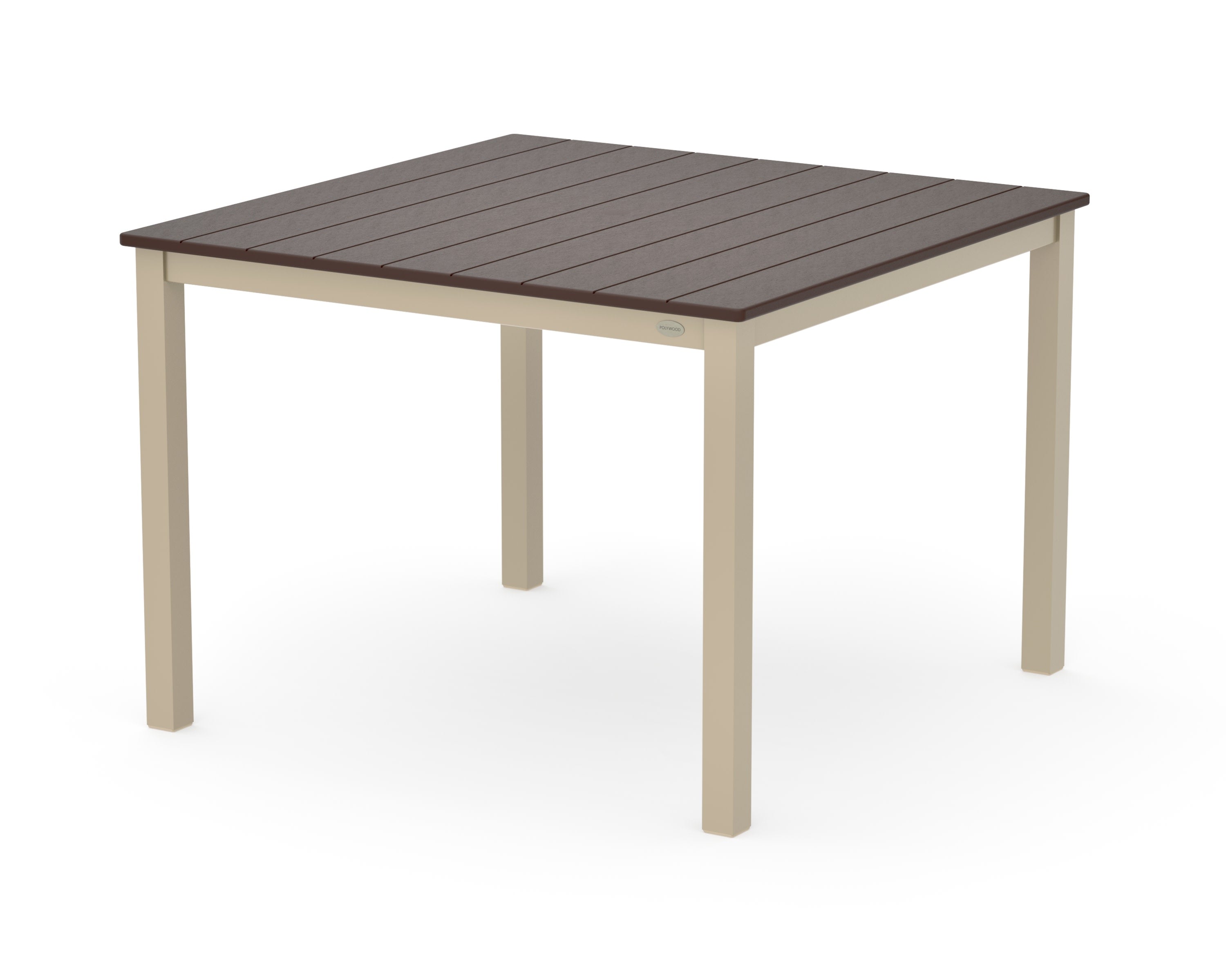 Main Street 42 x 42 Dining Table in Sand / Mahogany
