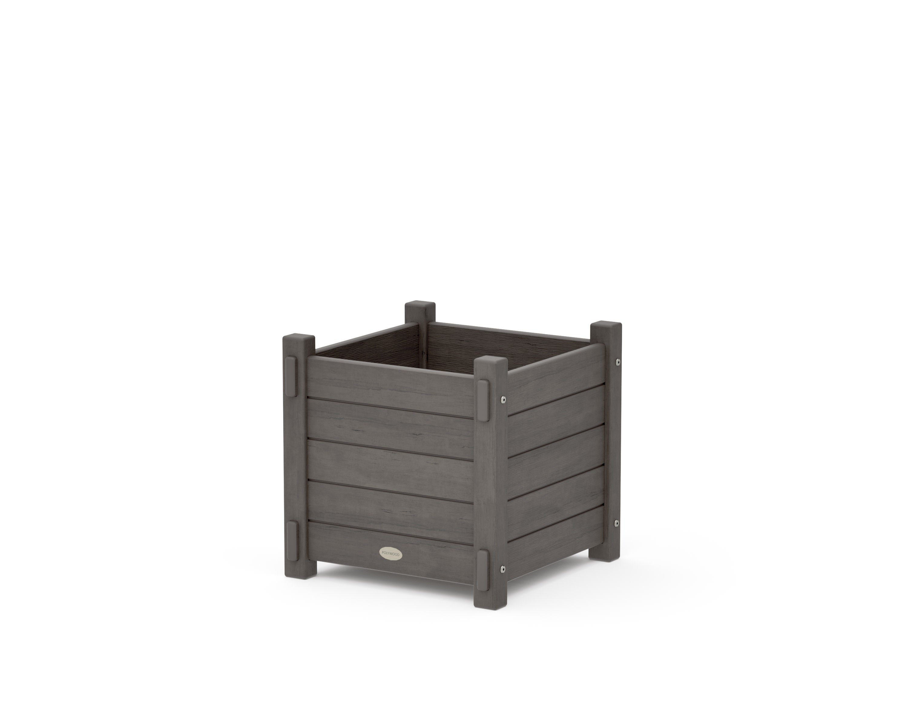 Nautical Square Planter Box in Driftwood