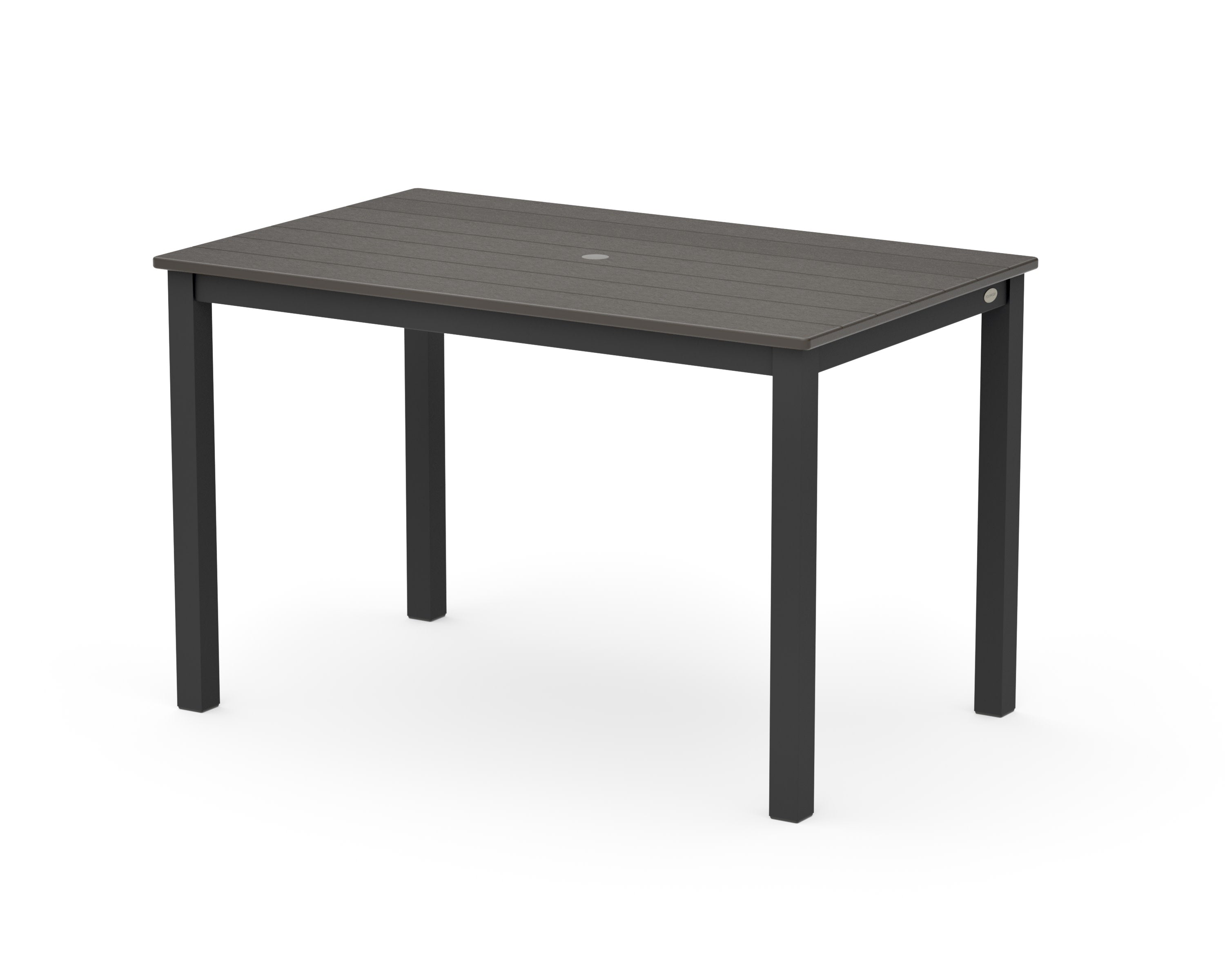 Main Street 30 x 48 Dining Table in Black / Vintage Coffee