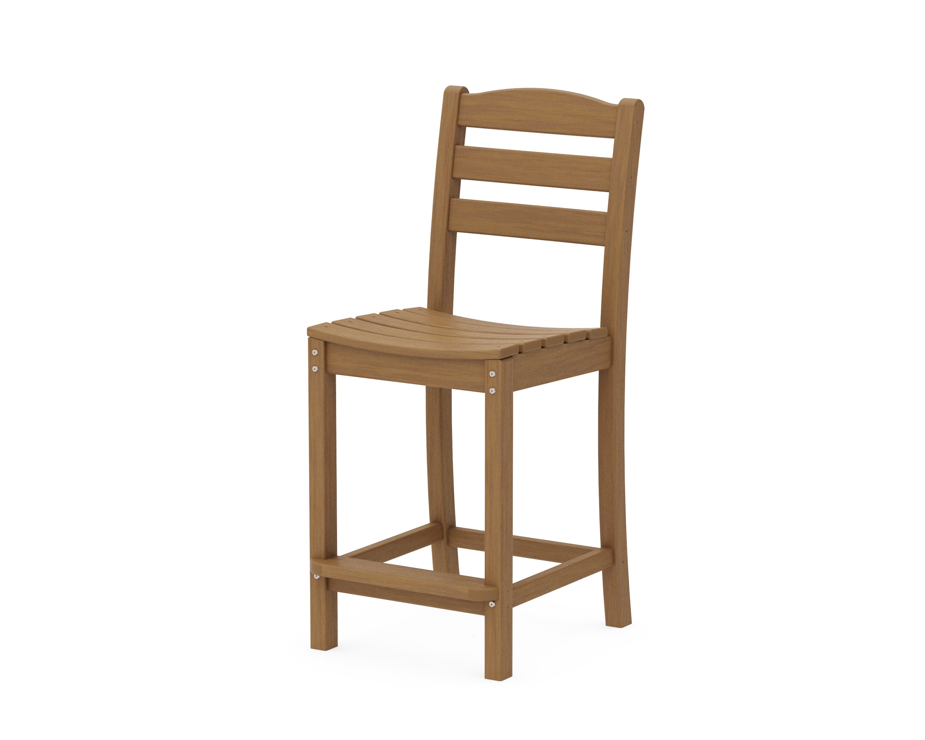 La Casa Caf Counter Side Chair in Natural