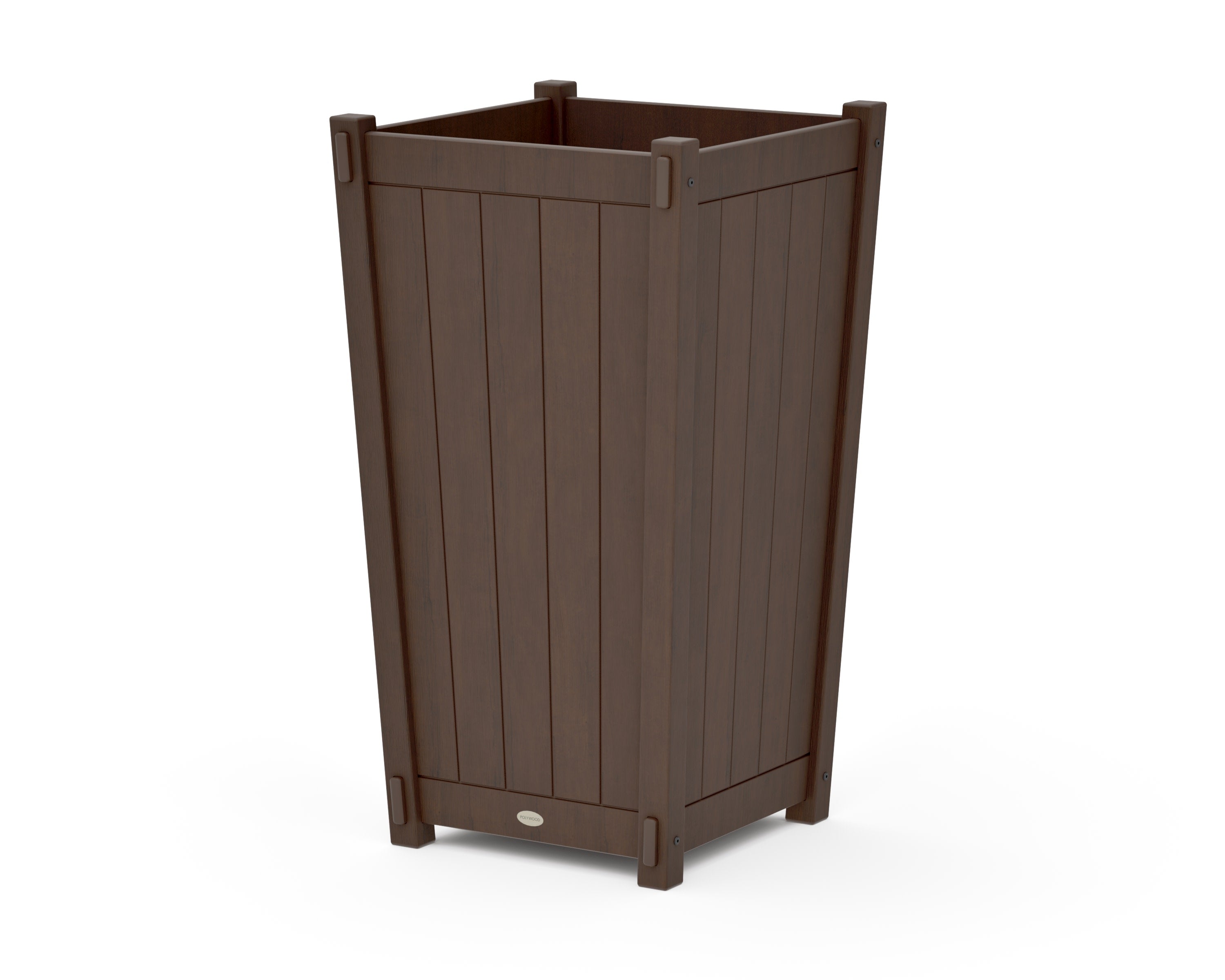 Vineyard Large Tapered Square Tall Planter Box in Kona