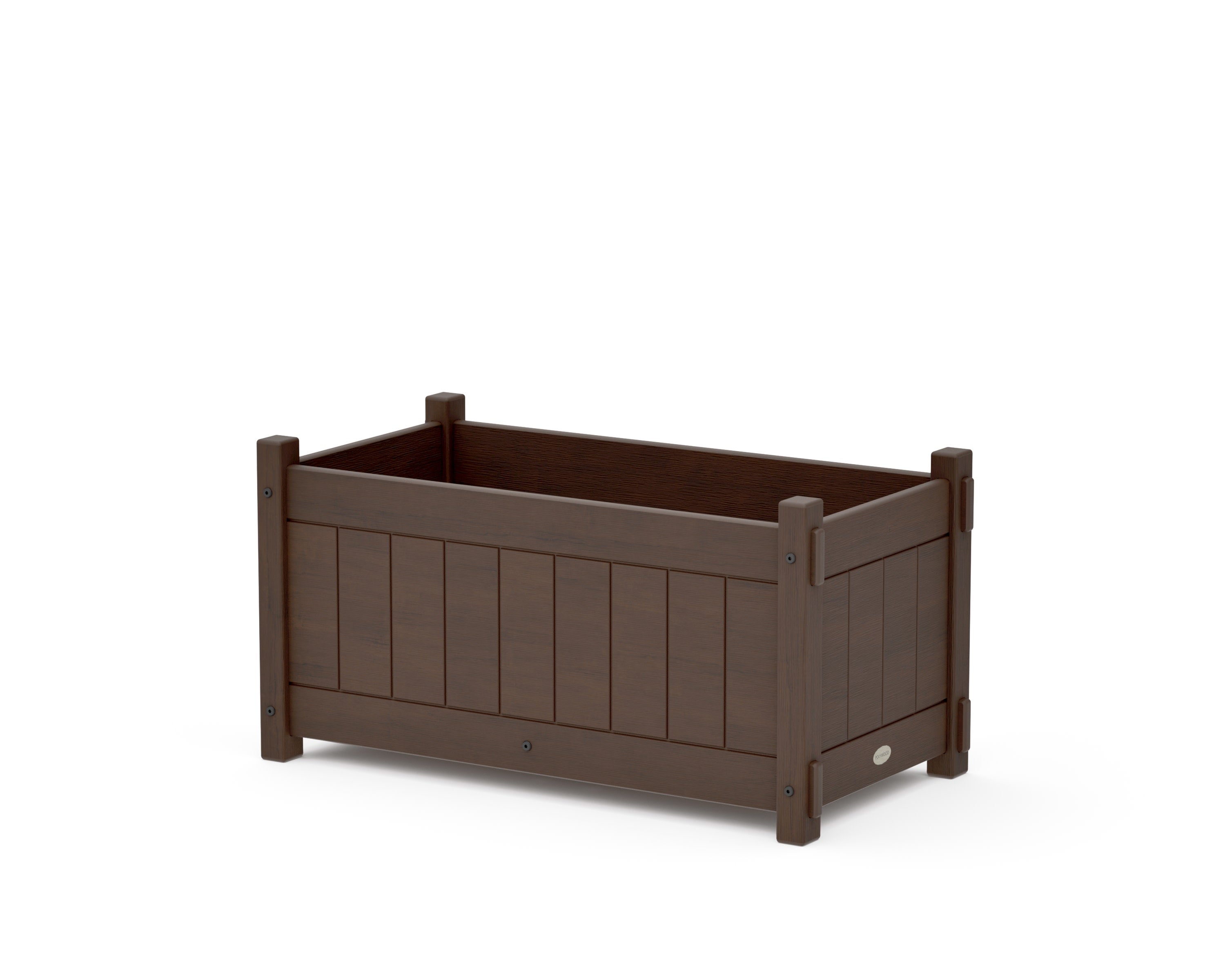 Vineyard Rectangle Double Planter Box in Kona