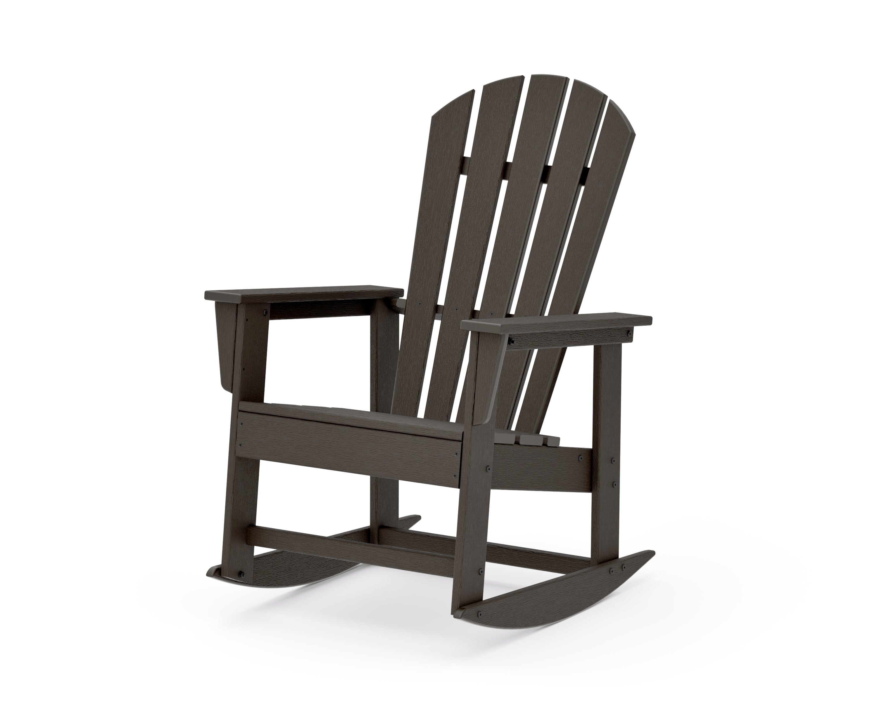 South Beach Rocking Chair in Vintage Coffee