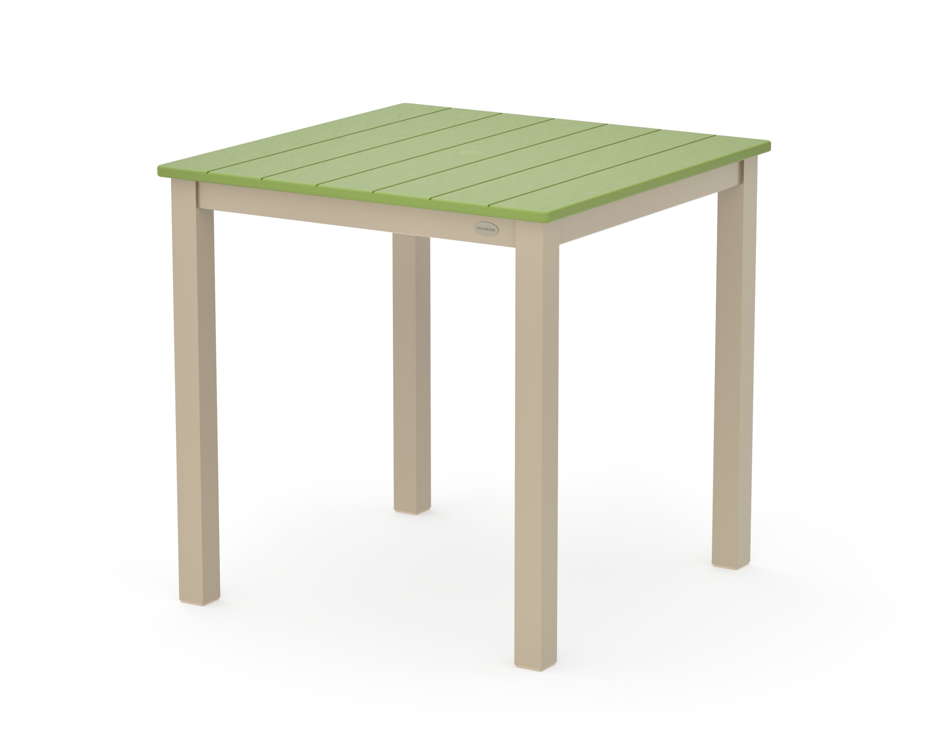 Main Street 30 x 30 Dining Table in Sand / Lime