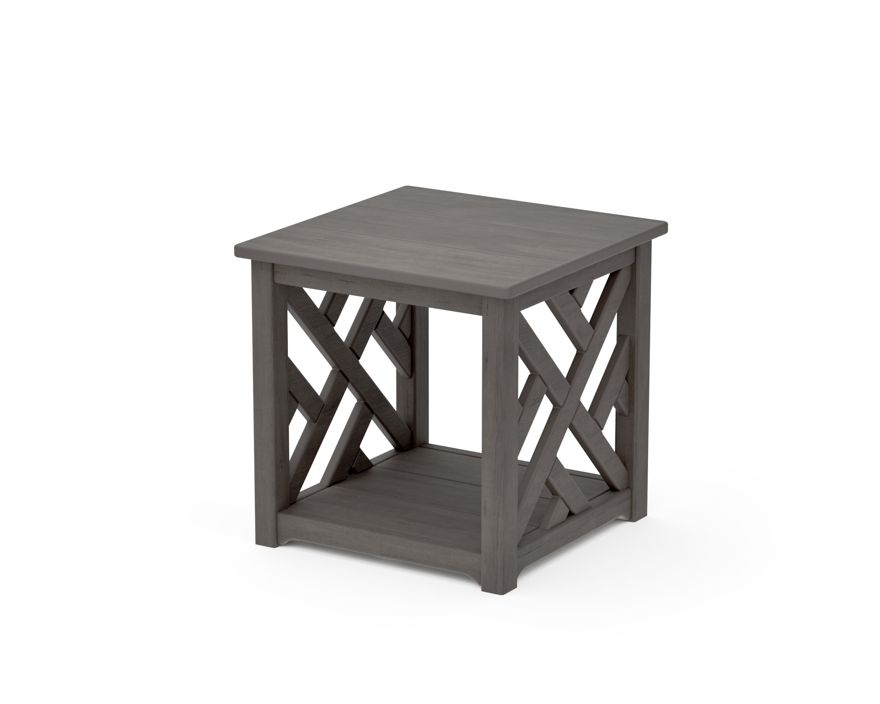 Chippendale Accent Table in Driftwood