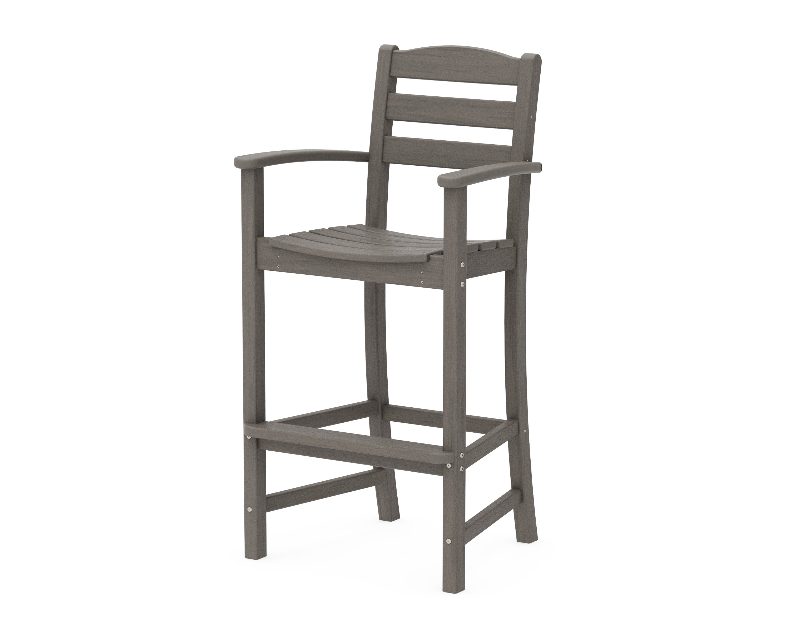 La Casa Caf Bar Arm Chair in Driftwood
