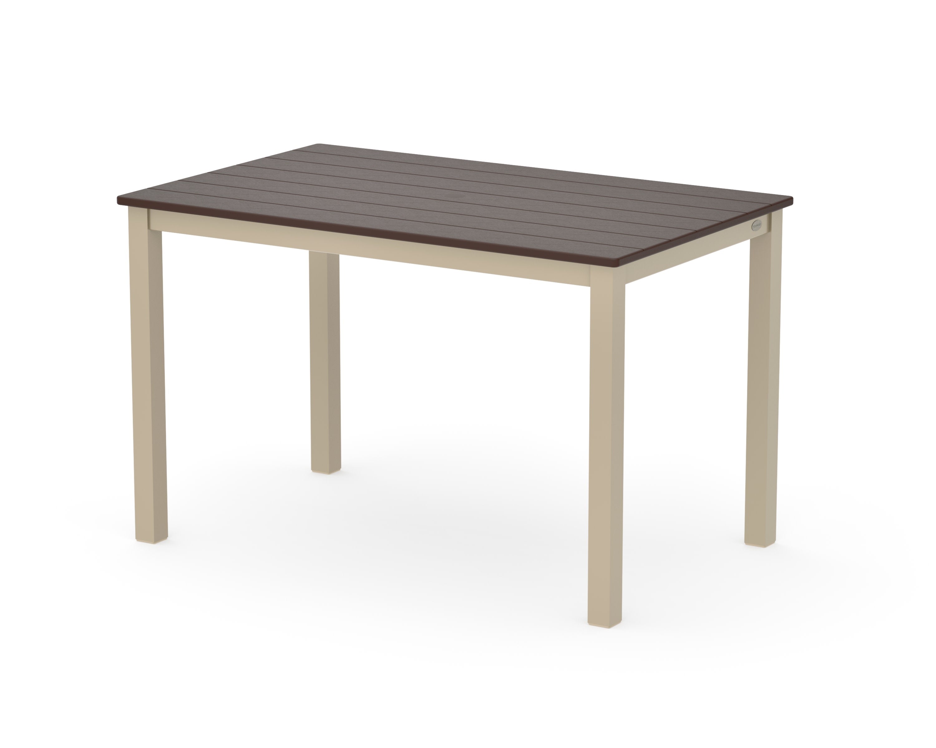 Main Street 30 x 48 Dining Table in Sand / Mahogany