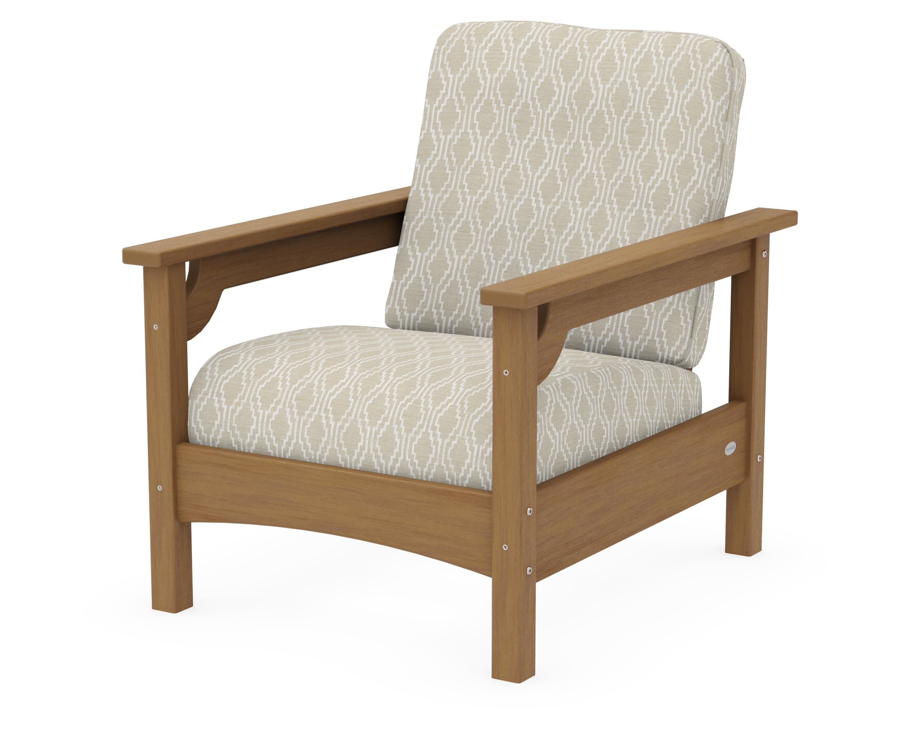 Club Chair in Natural / Solve Linen