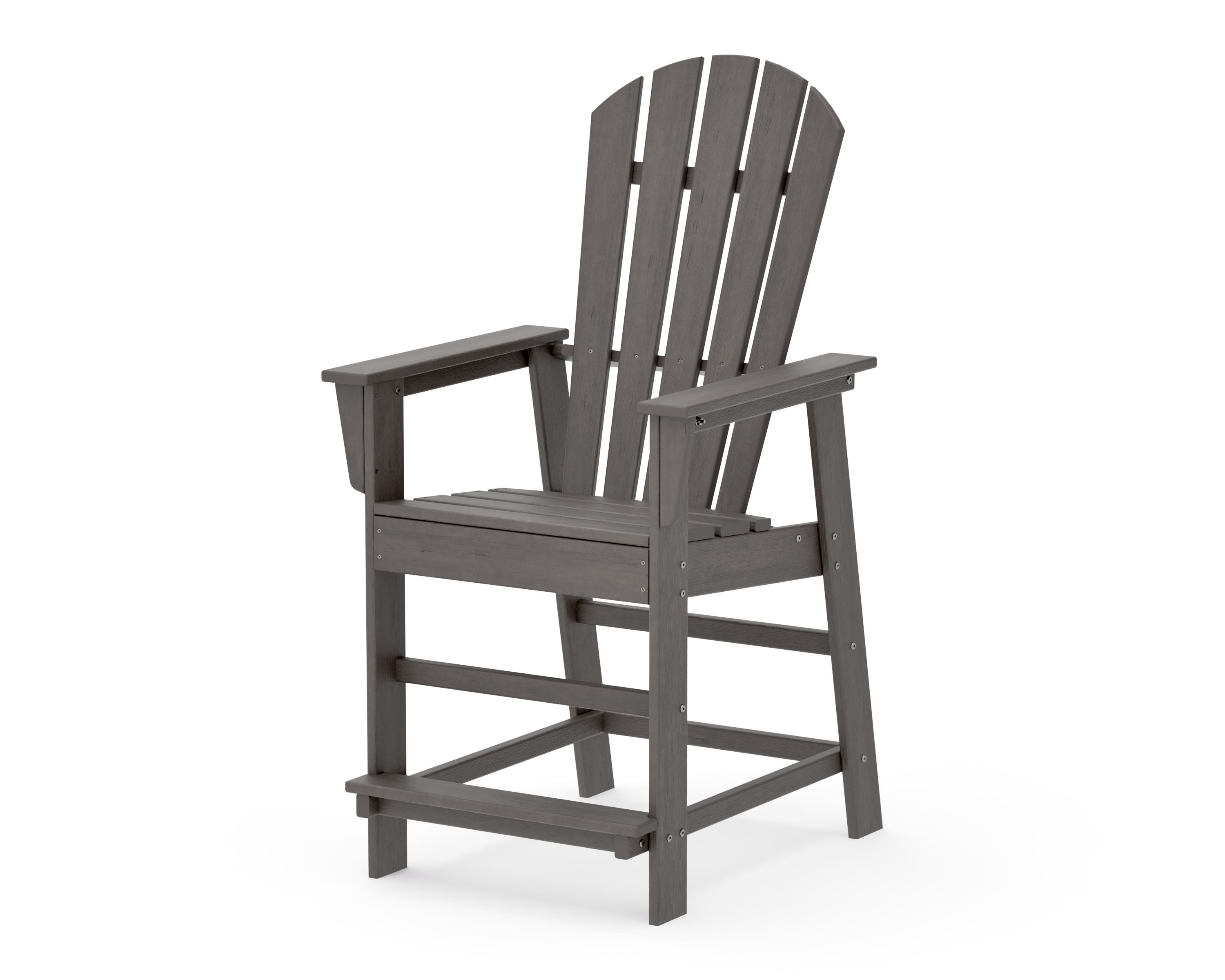South Beach Counter Chair in Driftwood