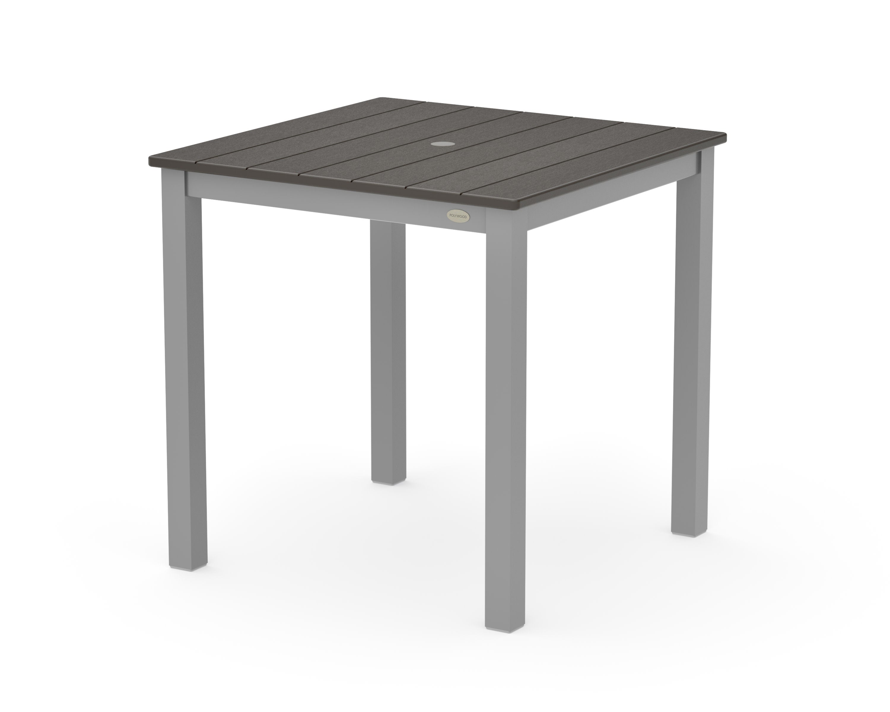 Main Street 30 x 30 Dining Table in Silver / Vintage Coffee