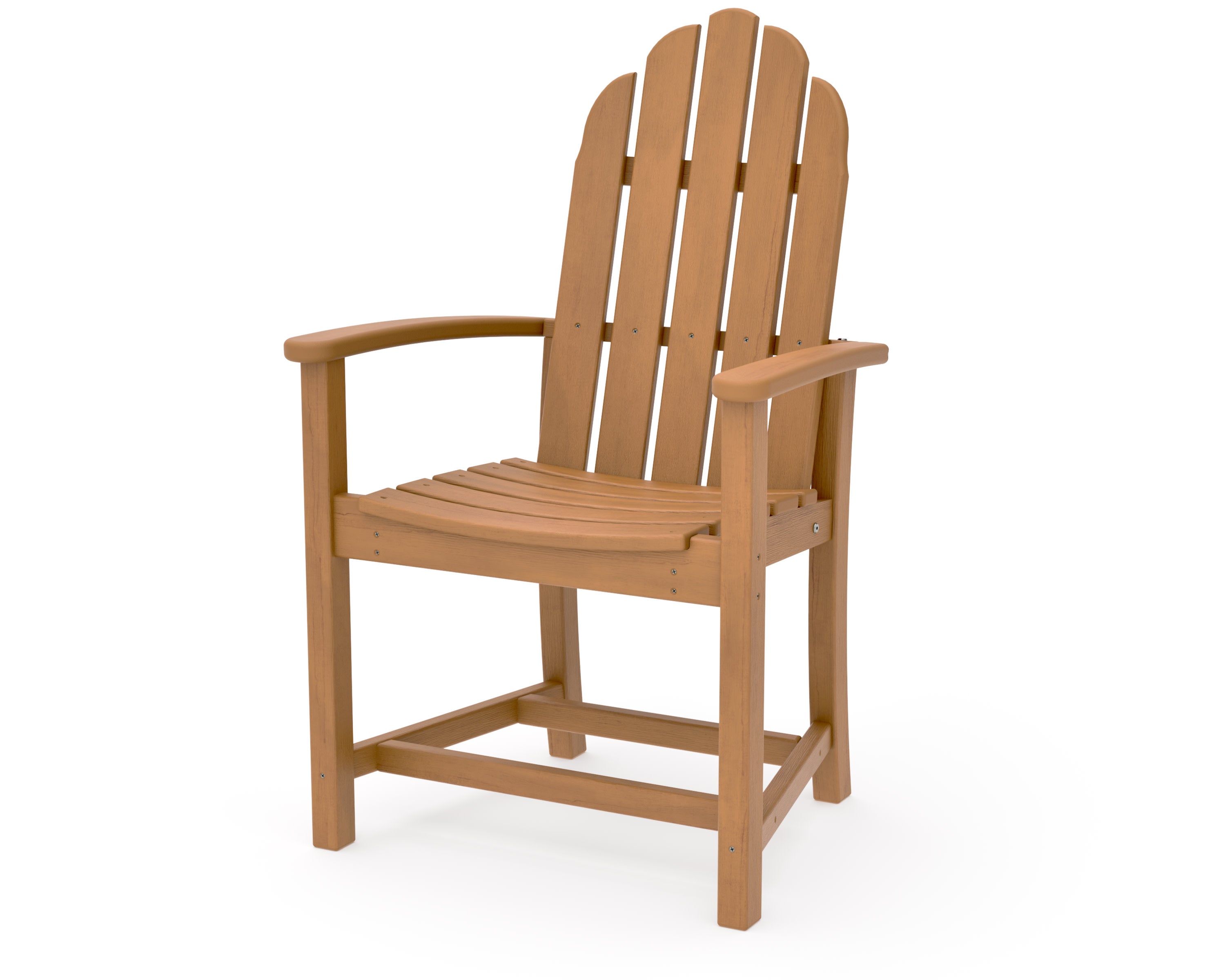Classic Adirondack Dining Chair in Natural