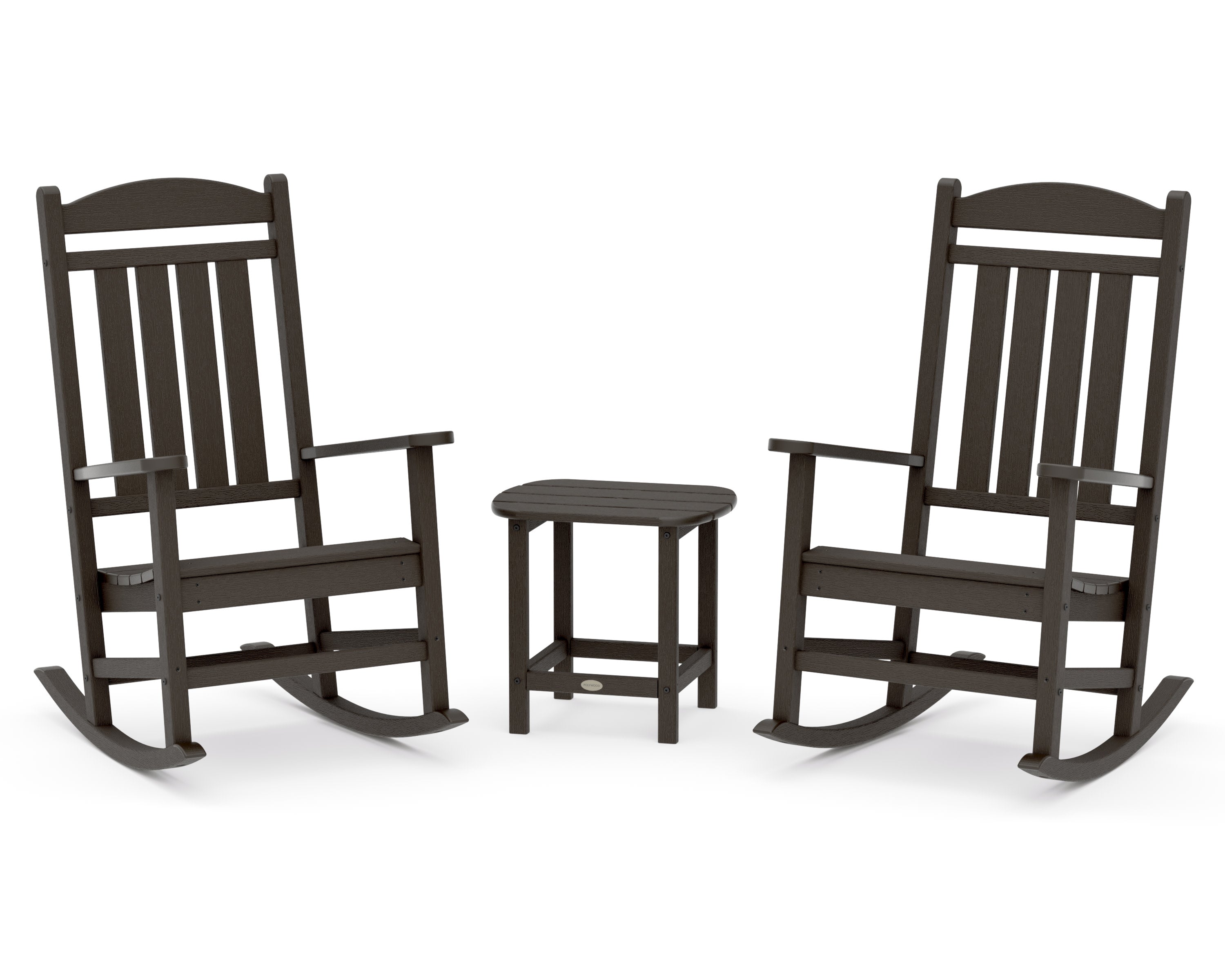 Presidential Rocker 3-Piece Set in Vintage Coffee