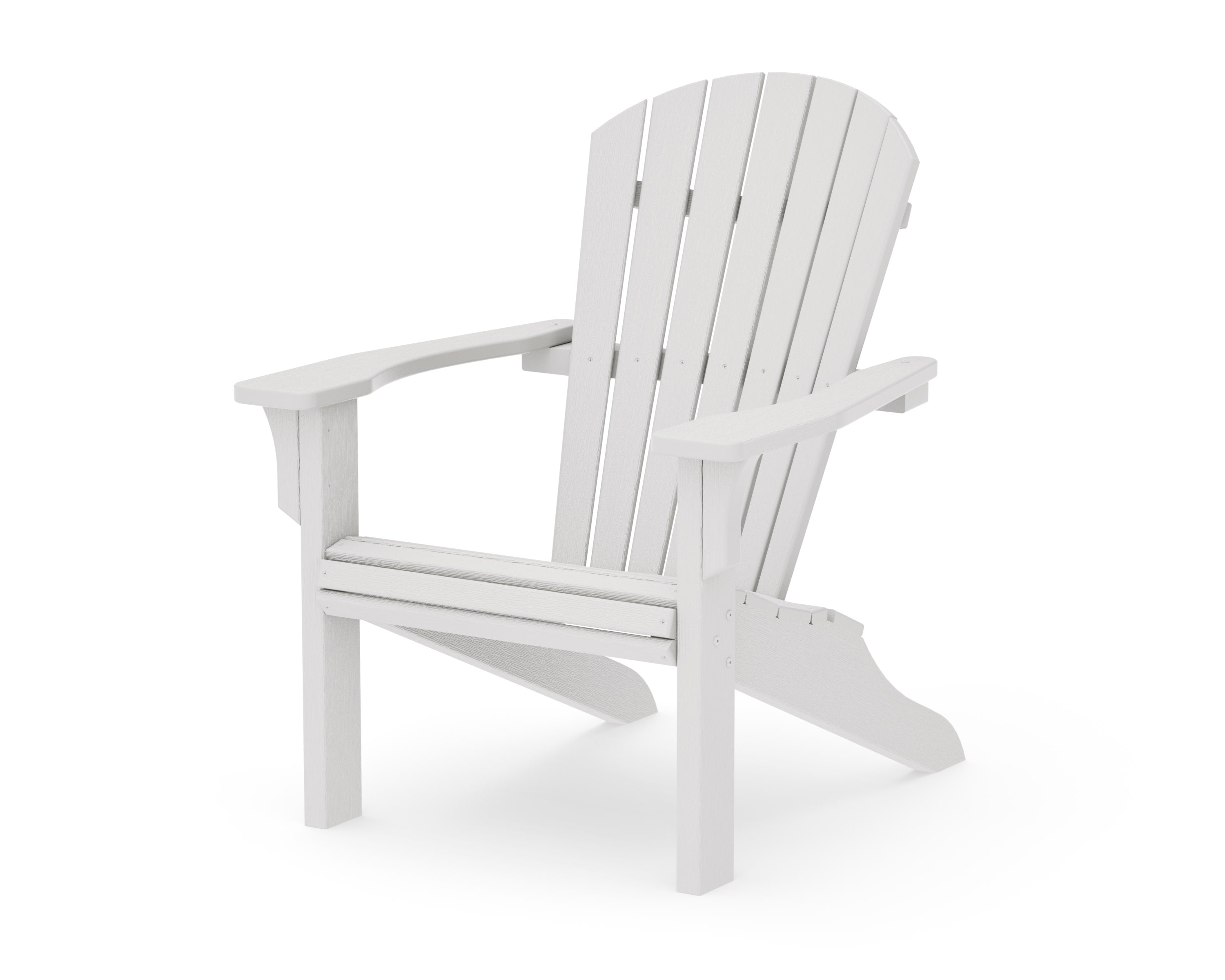 Seashell Adirondack in Vintage White