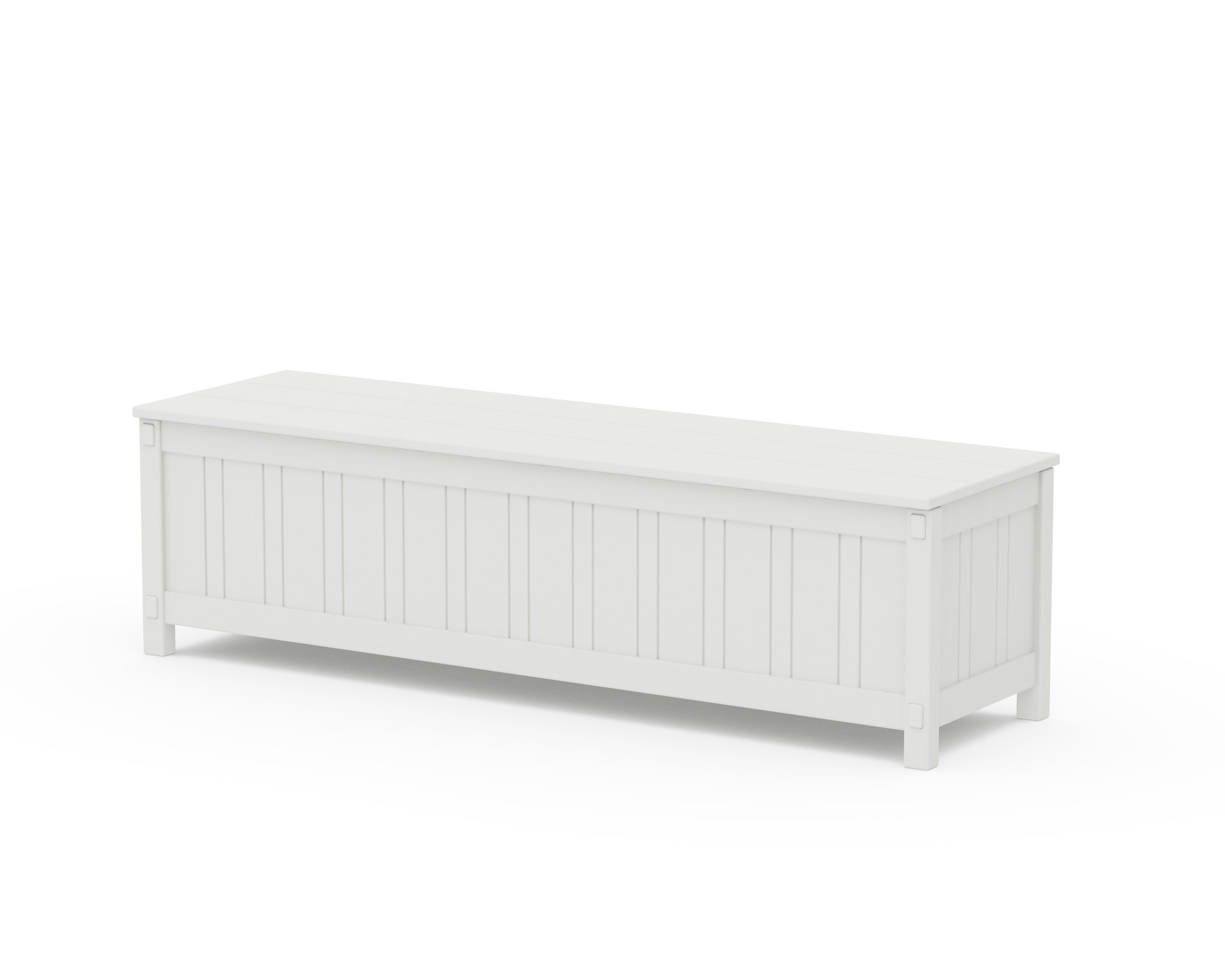 Acadia 60 Storage Bench in Vintage White