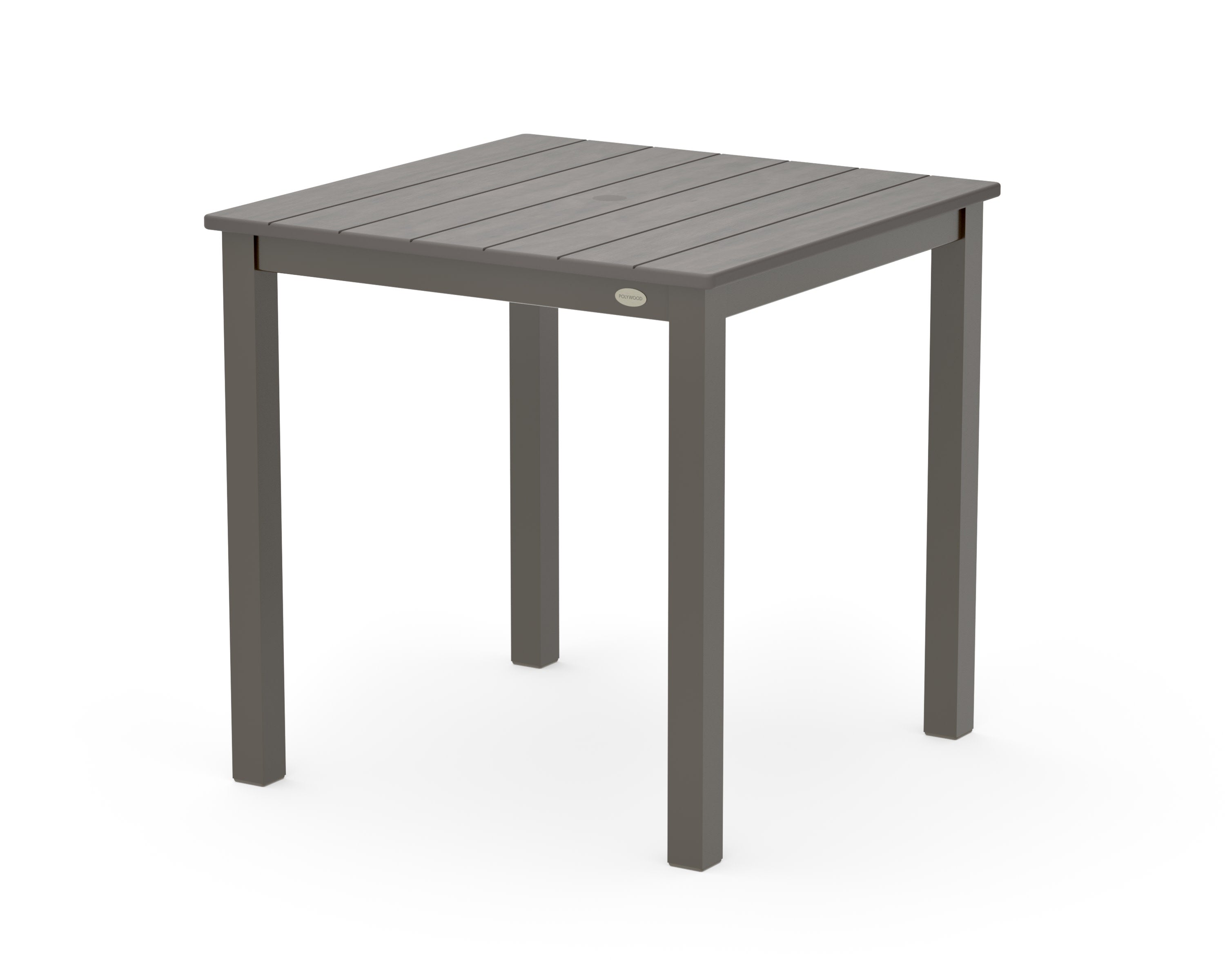 Main Street 30 x 30 Dining Table in Bronze / Driftwood