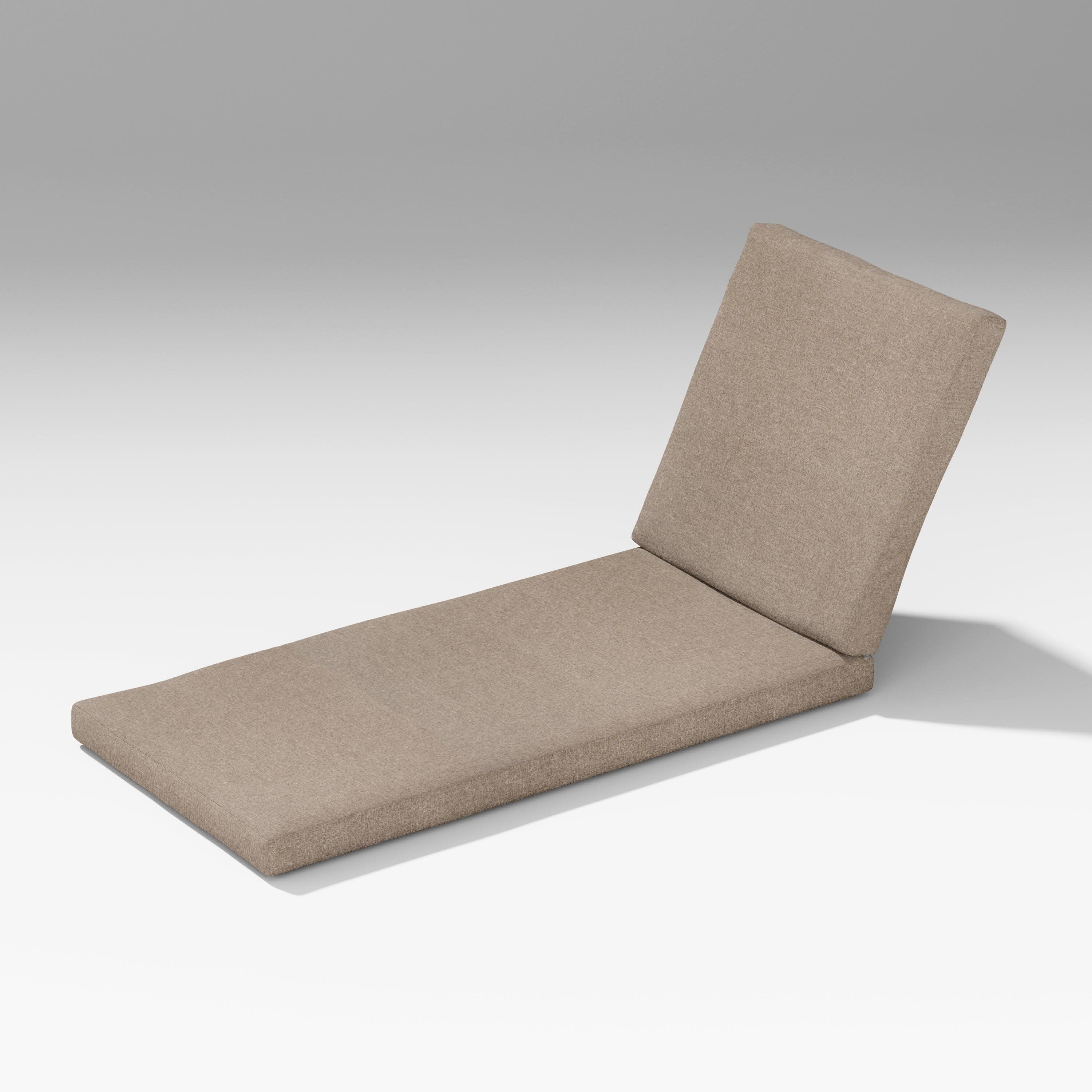 Estate Chaise Lounge Full Cushion in Spiced Burlap