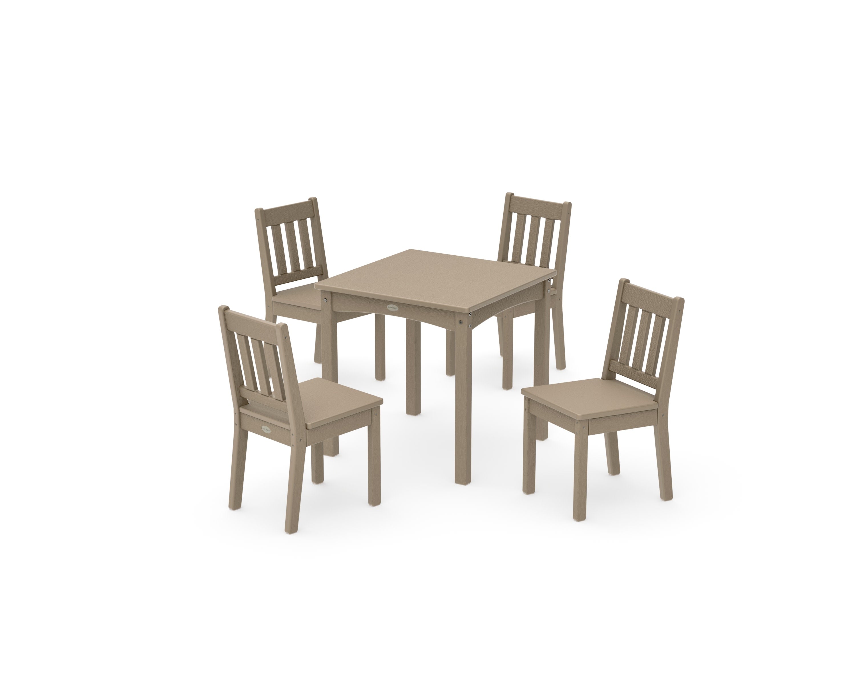 Vineyard Kids 5-Piece Dining Set in Vintage Sahara