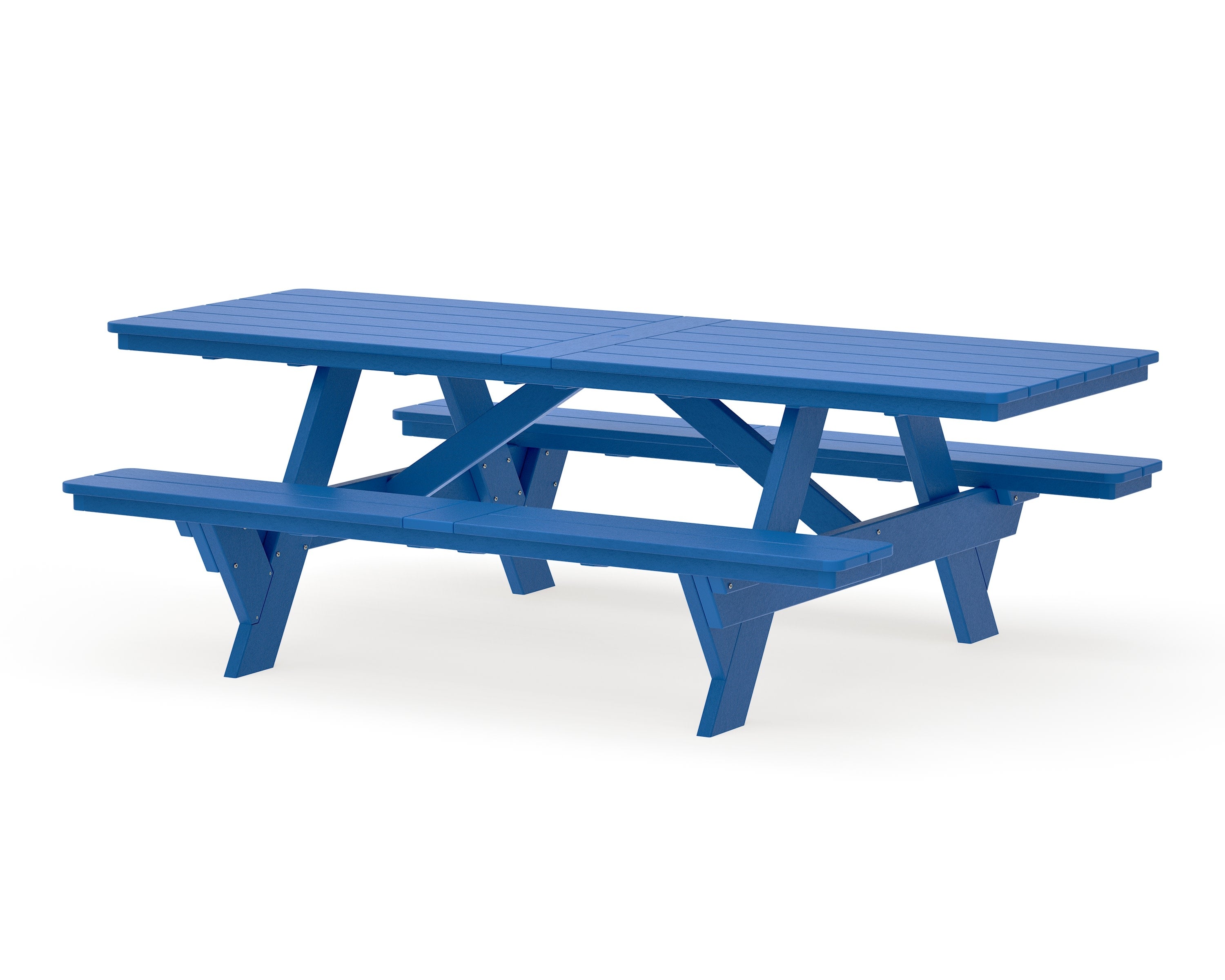 Rockford 98 ADA Picnic Table in Pacific Blue