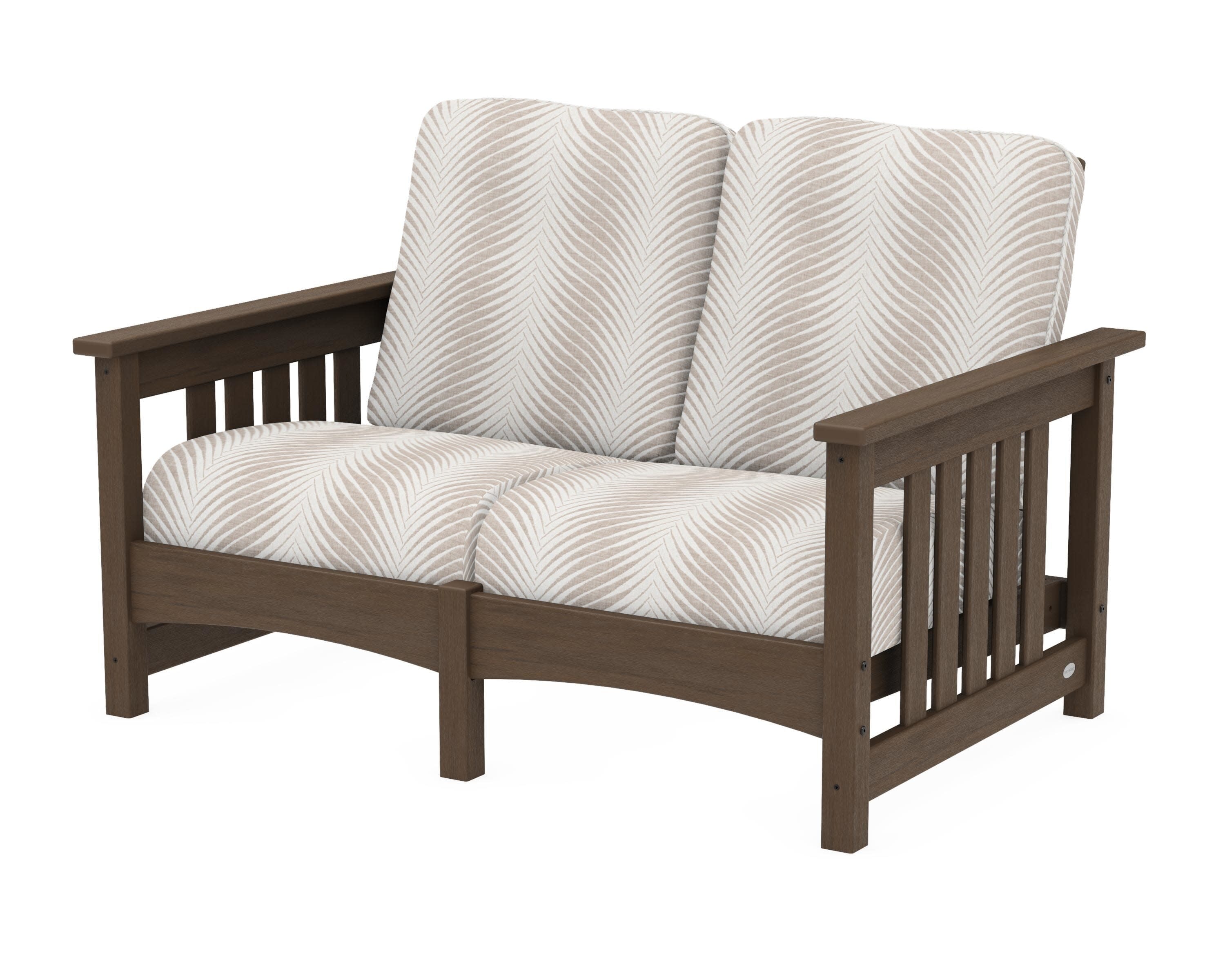 Club Mission Loveseat in Kona / Clock Out Cloud