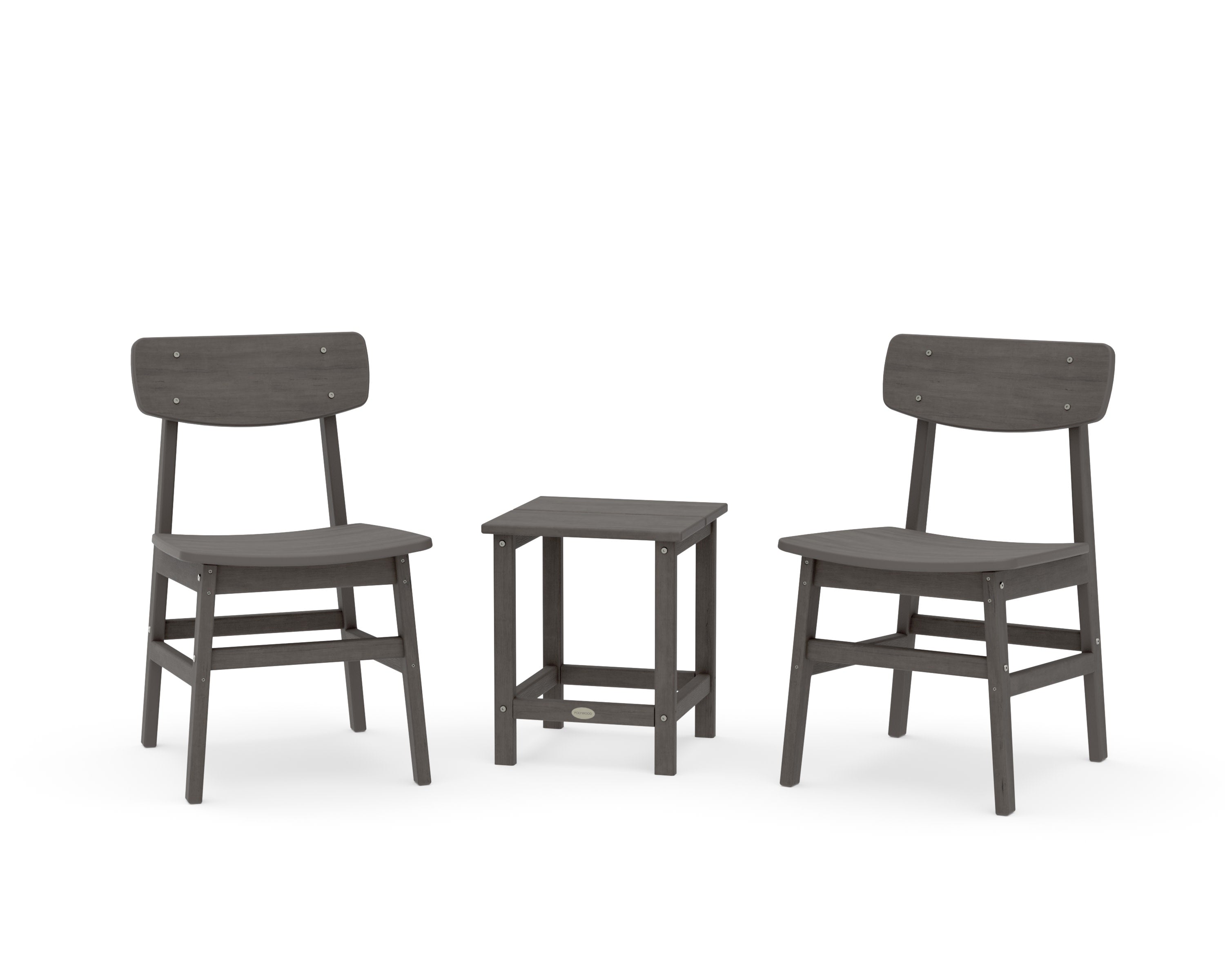 Modern Studio Urban Chair 3-Piece Seating Set in Driftwood
