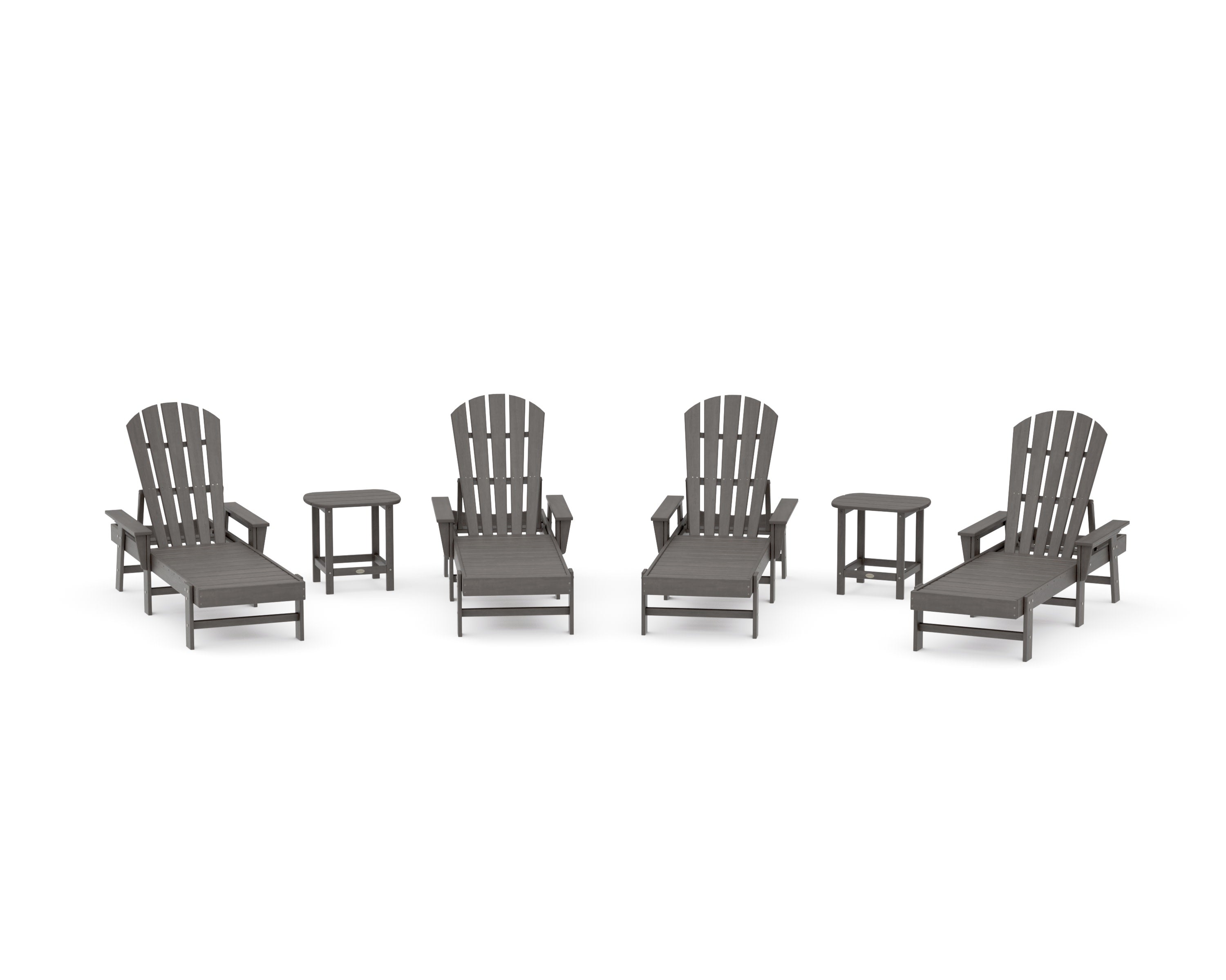 South Beach Chaise 6-Piece Set in Driftwood